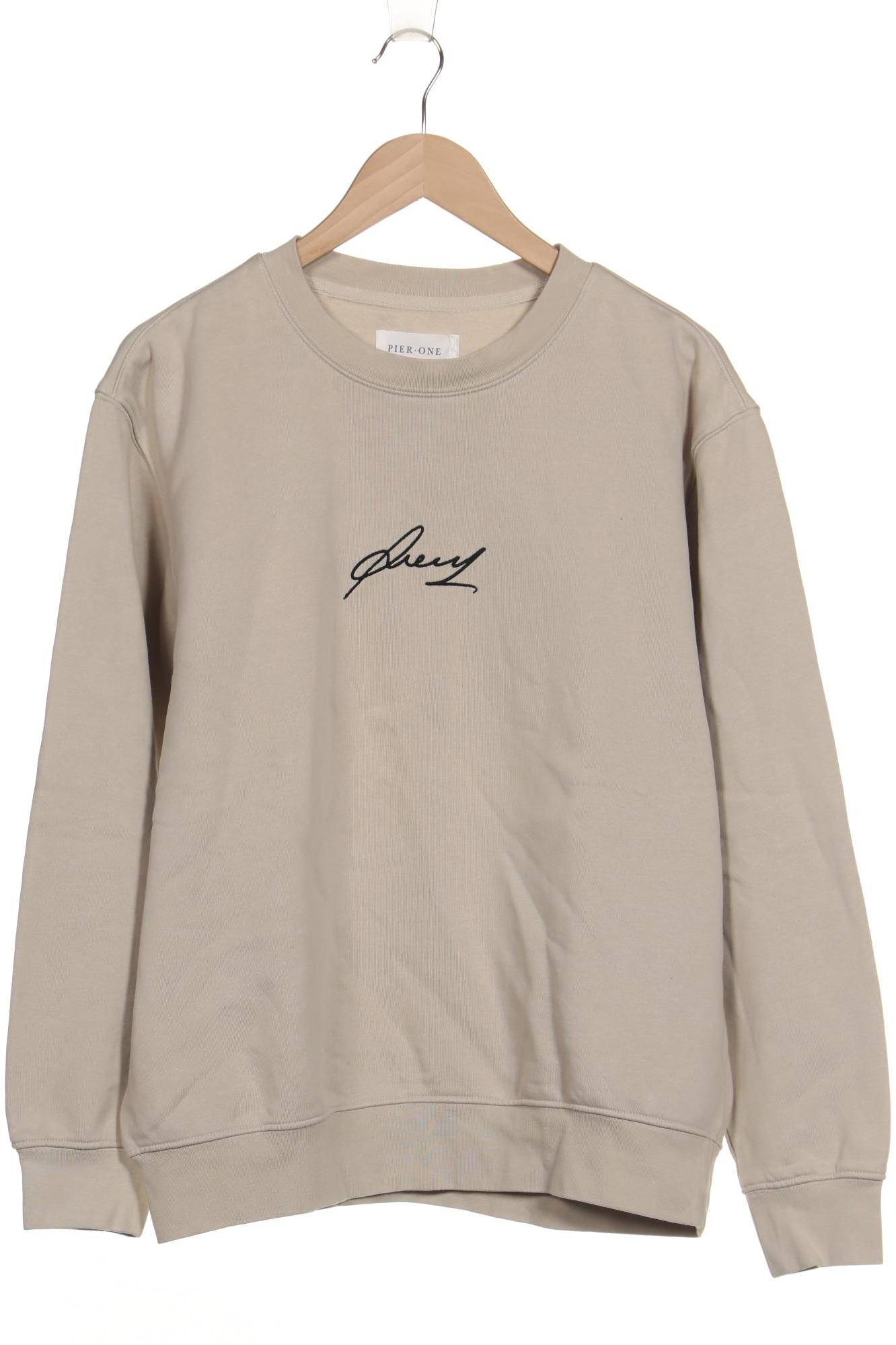 

pier one Herren Sweatshirt, cremeweiß, Gr. 48