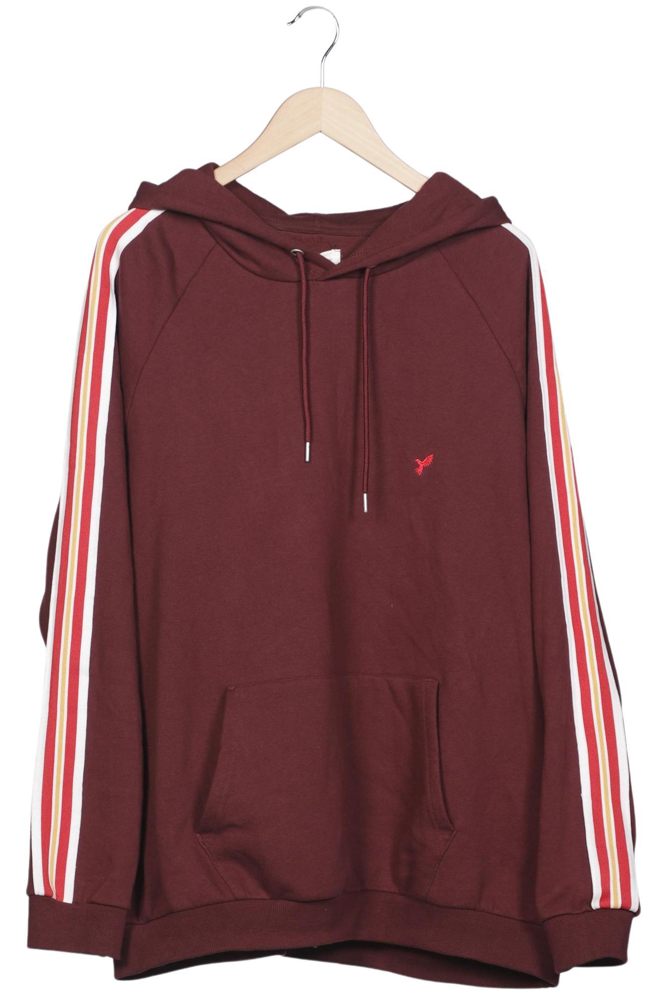 

pier one Herren Kapuzenpullover, bordeaux, Gr. 58