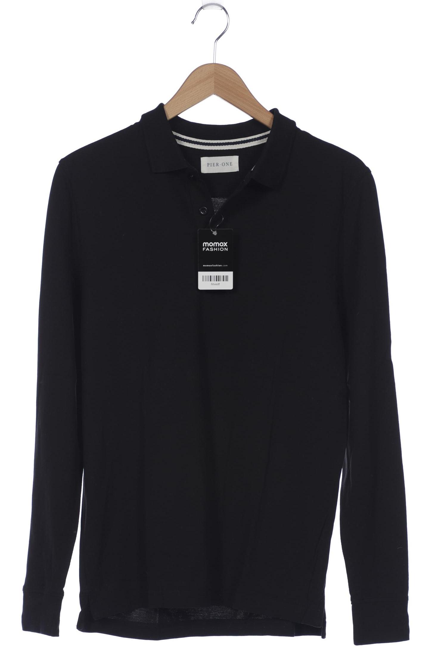 

pier one Herren Poloshirt, schwarz