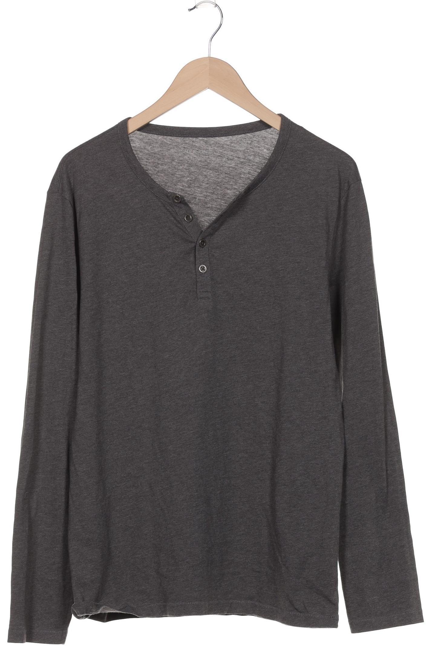 

pier one Herren Langarmshirt, grau, Gr. 52