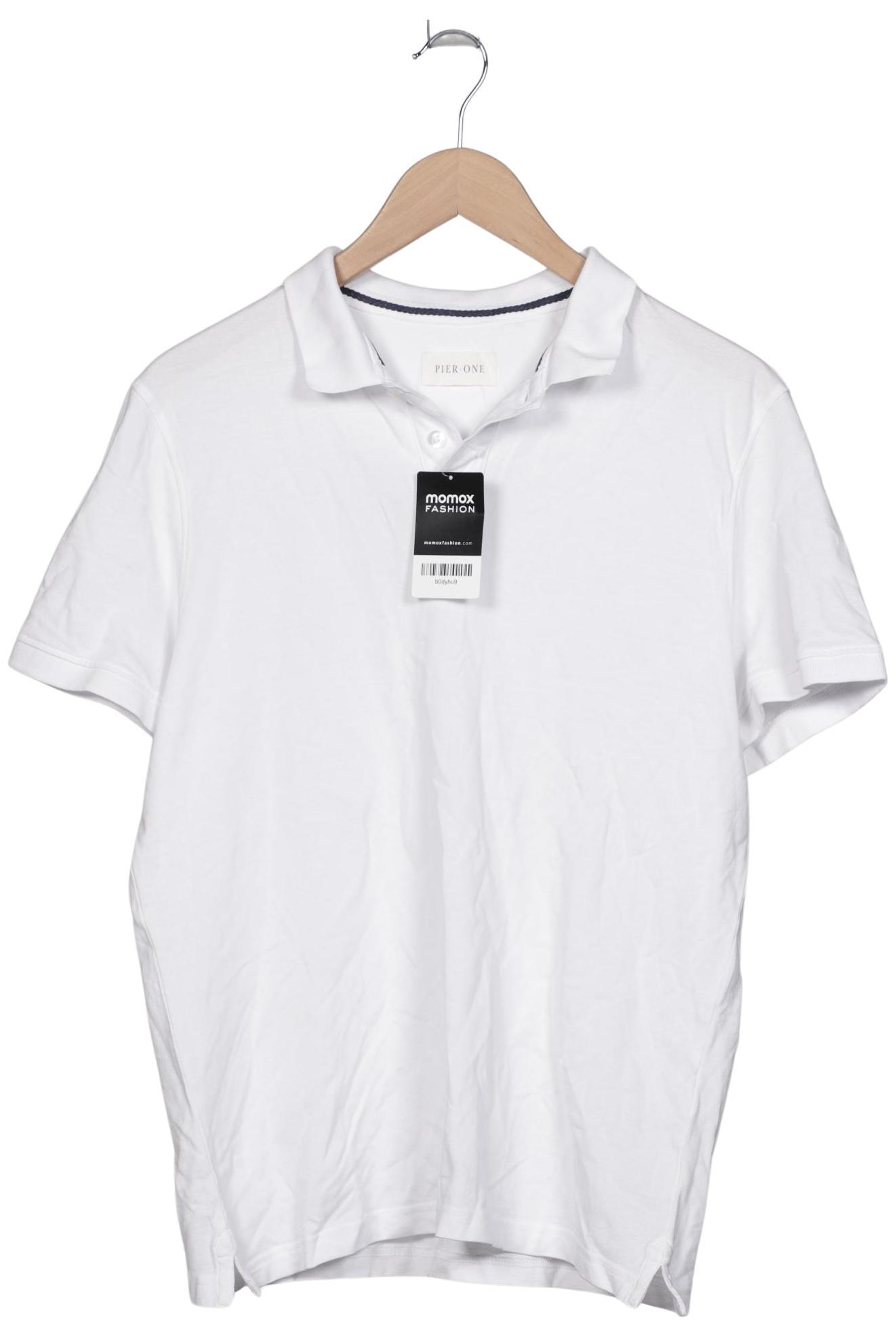 

pier one Herren Poloshirt, weiß, Gr. 52