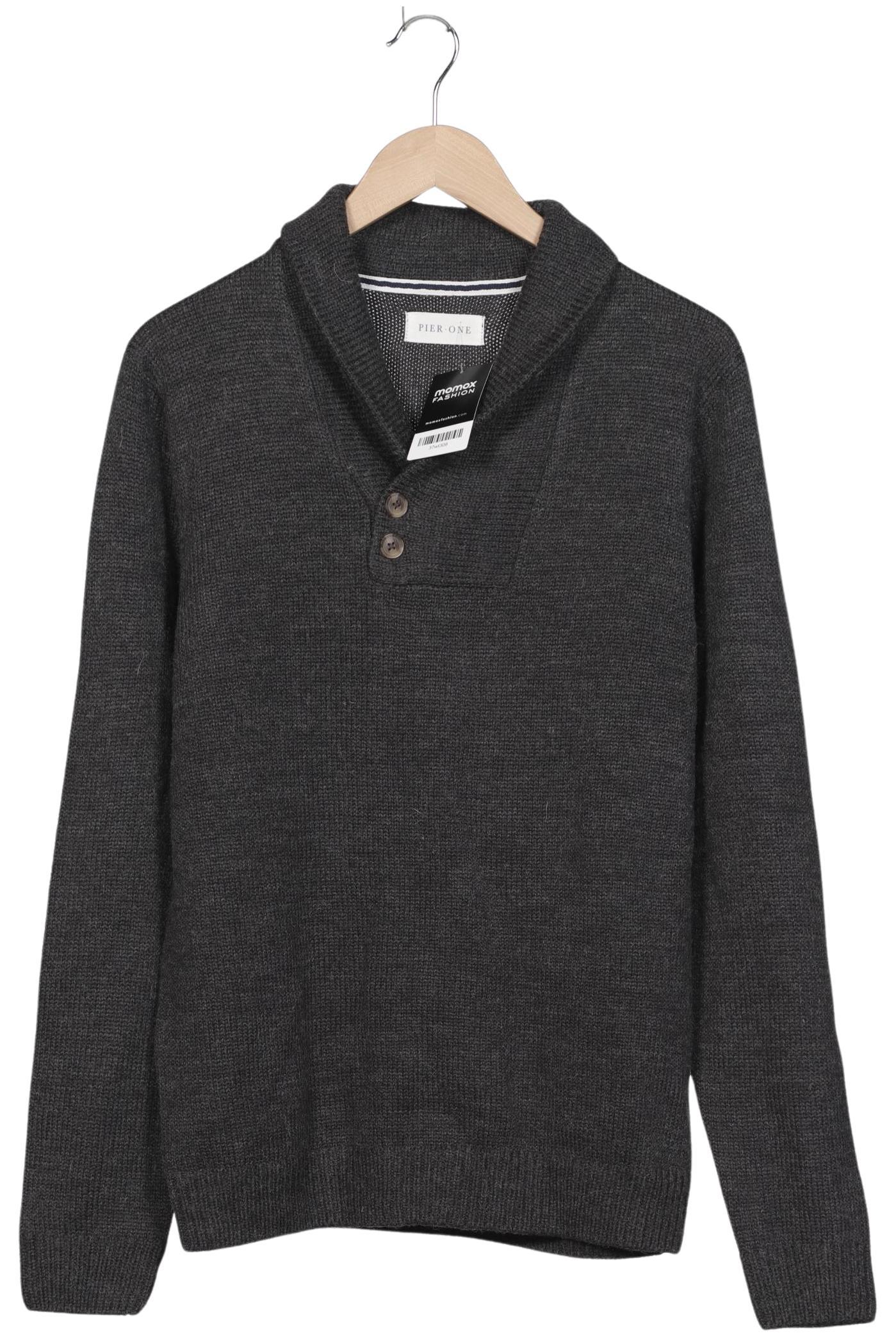

pier one Herren Pullover, grau, Gr. 54