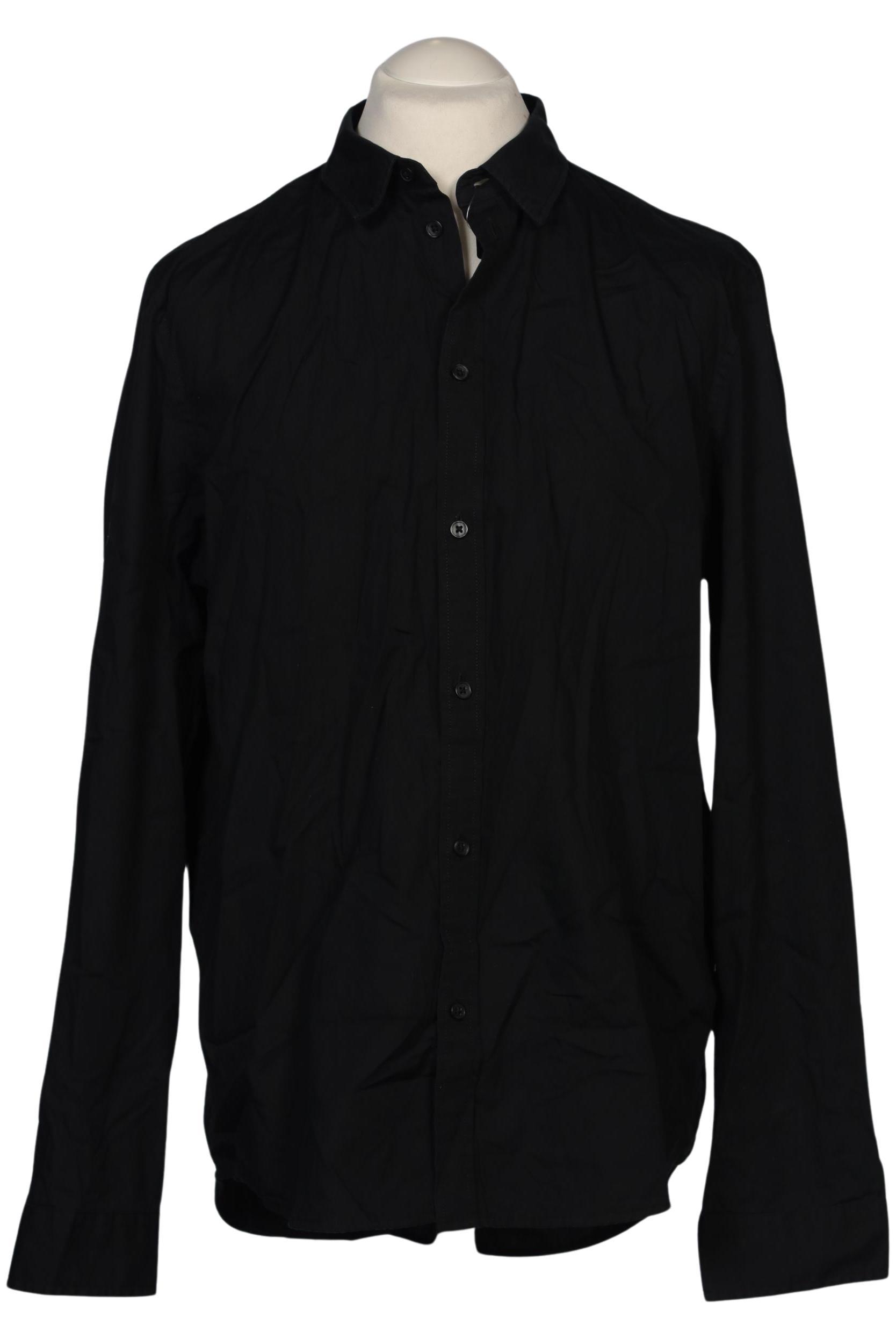 

pier one Herren Hemd, schwarz, Gr. 54