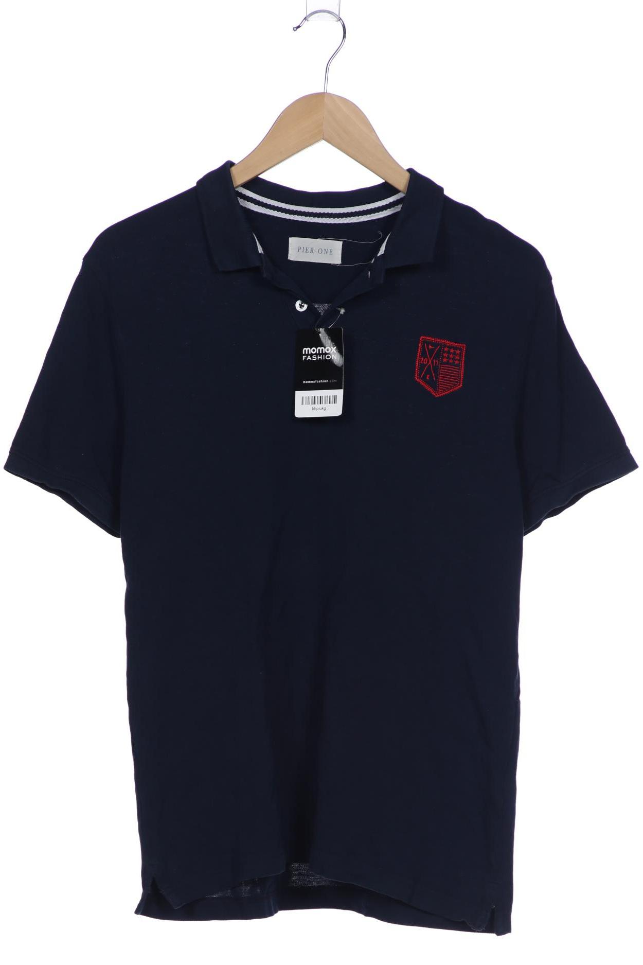 

pier one Herren Poloshirt, marineblau, Gr. 48
