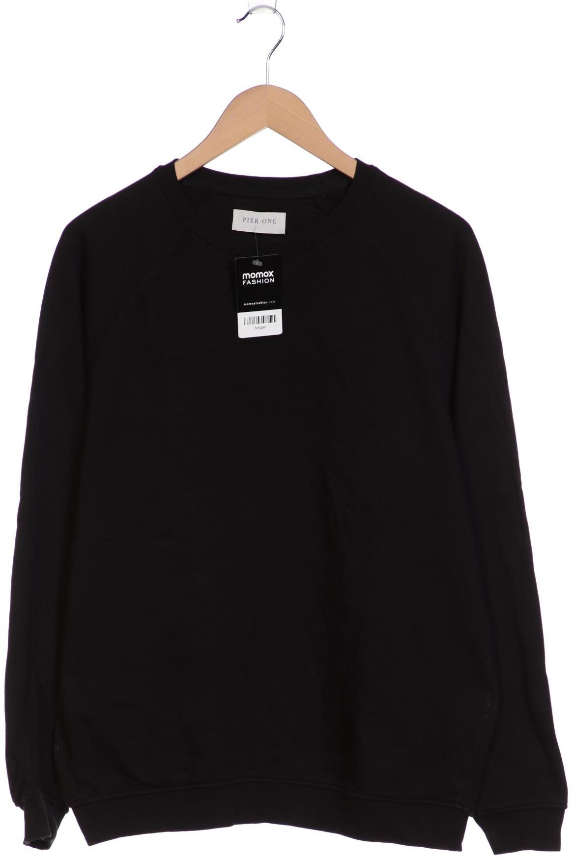 

pier one Herren Sweatshirt, schwarz, Gr. 52