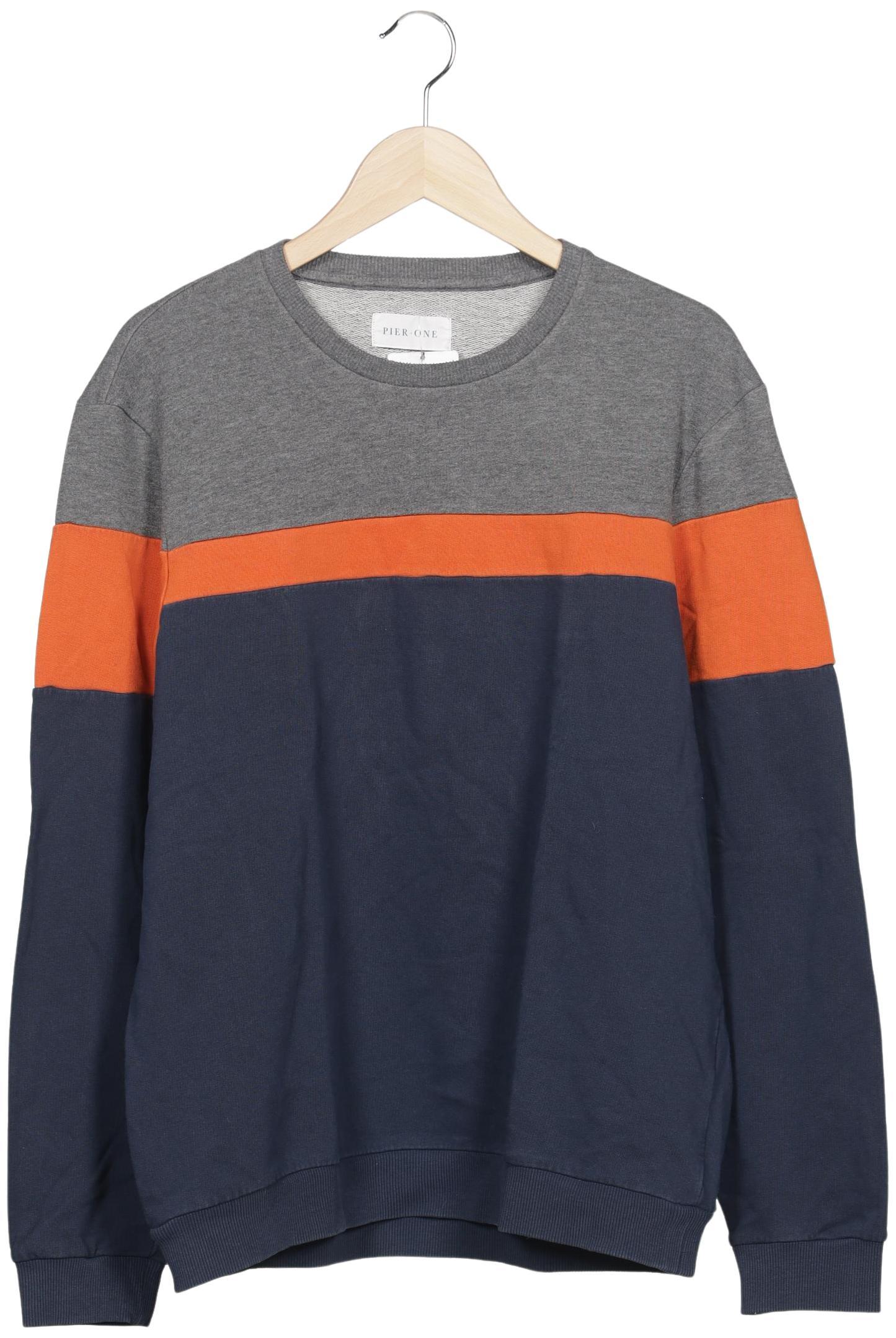 

pier one Herren Sweatshirt, mehrfarbig, Gr. 52