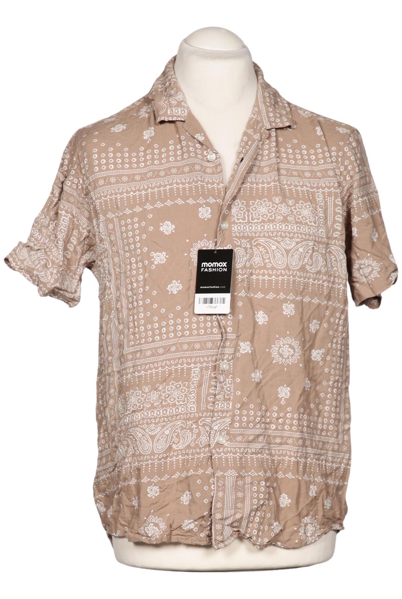 

pier one Herren Hemd, beige, Gr. 52