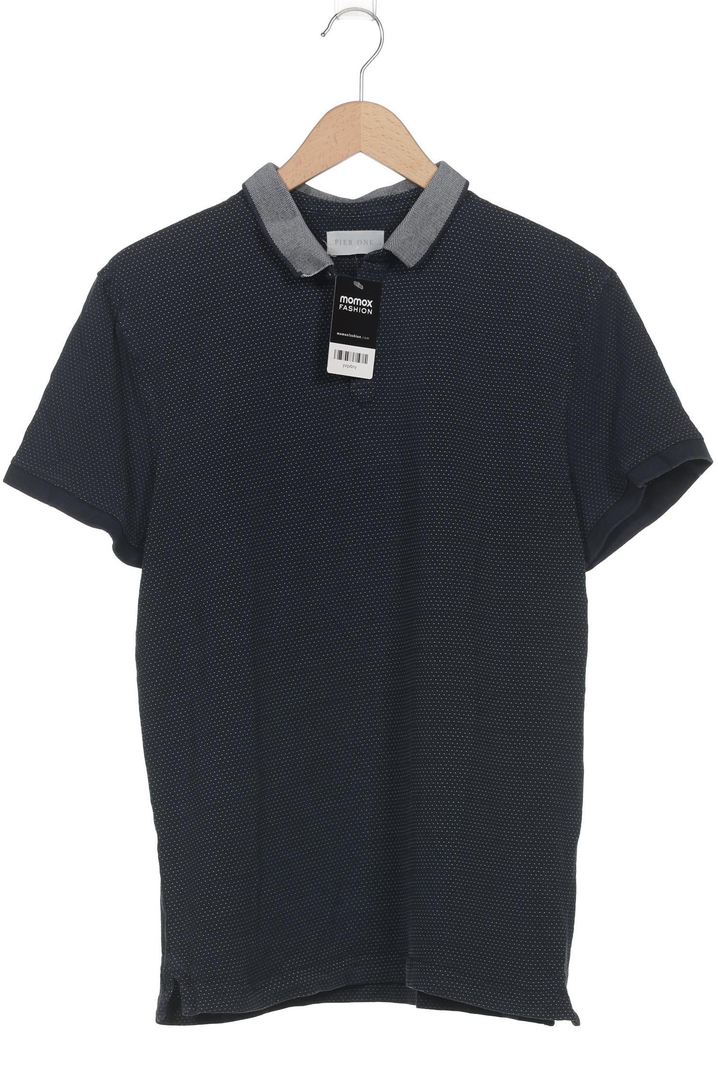 

pier one Herren Poloshirt, marineblau, Gr. 48