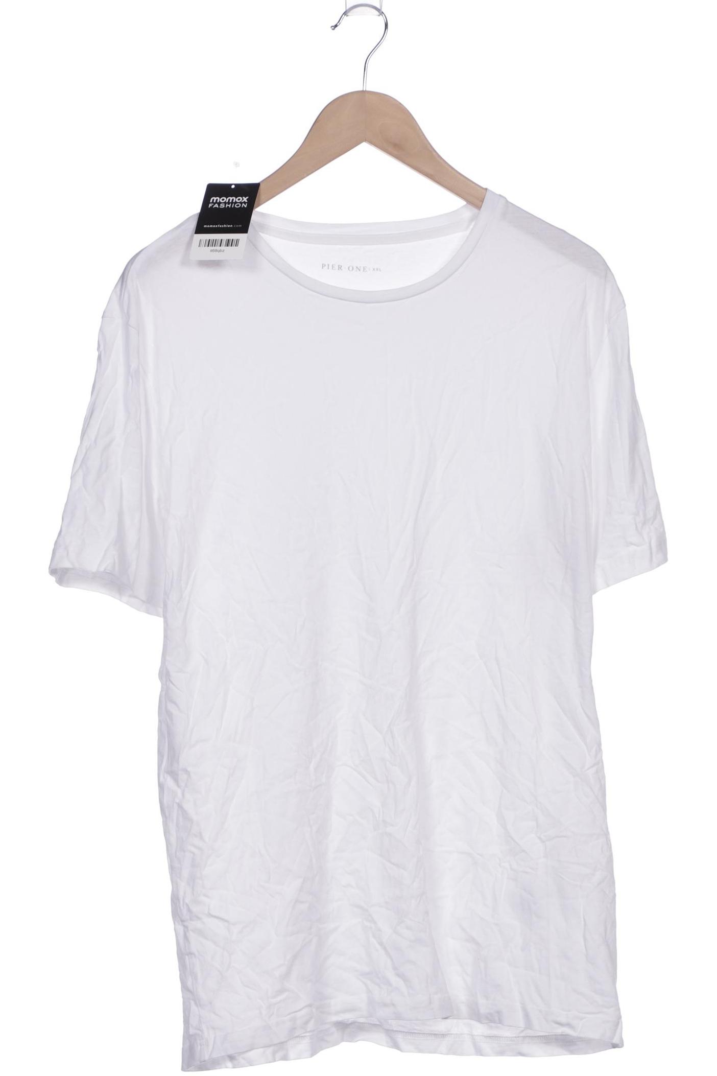 

pier one Herren T-Shirt, weiß, Gr. 56