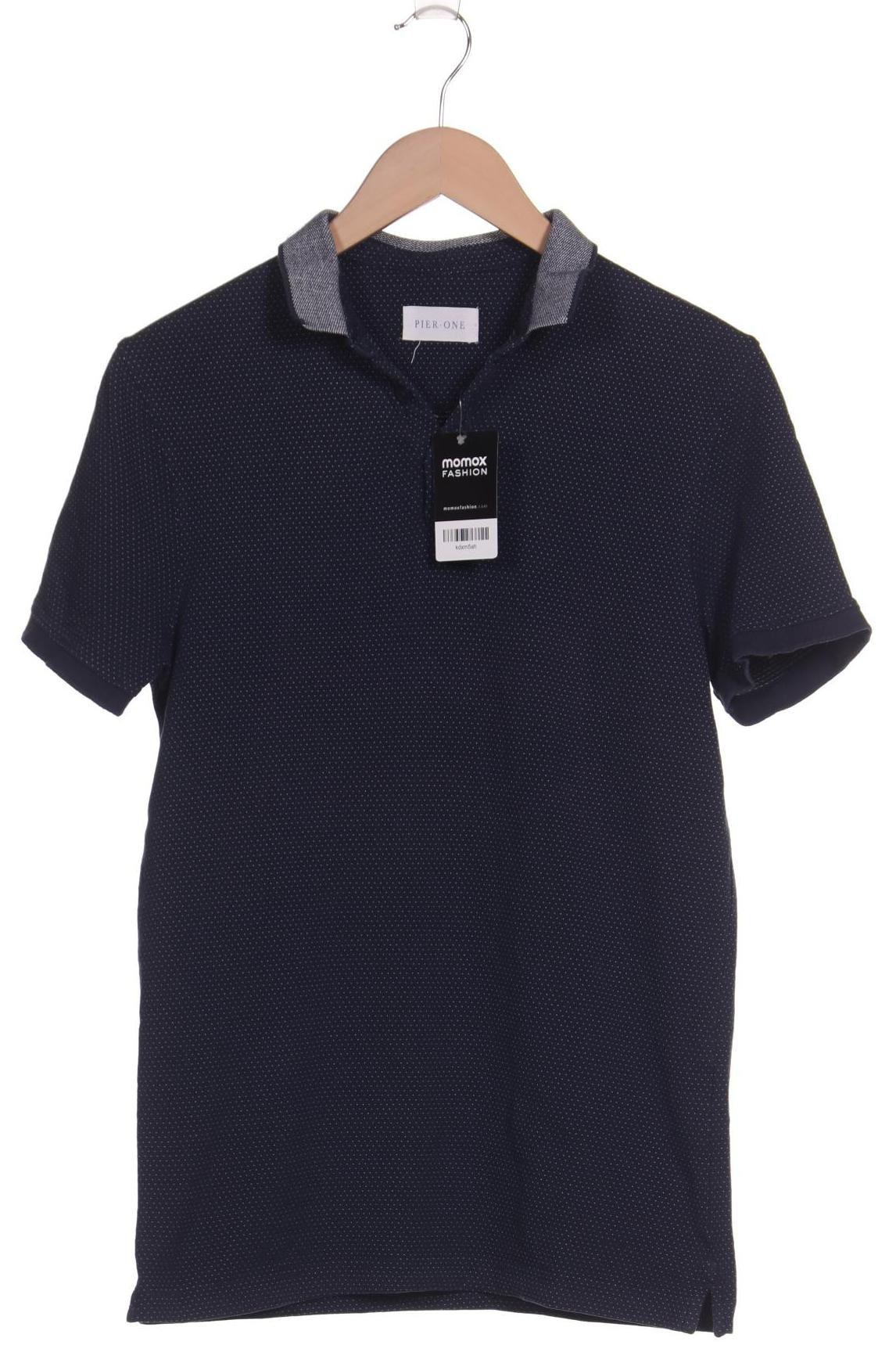 

pier one Herren Poloshirt, marineblau, Gr. 46
