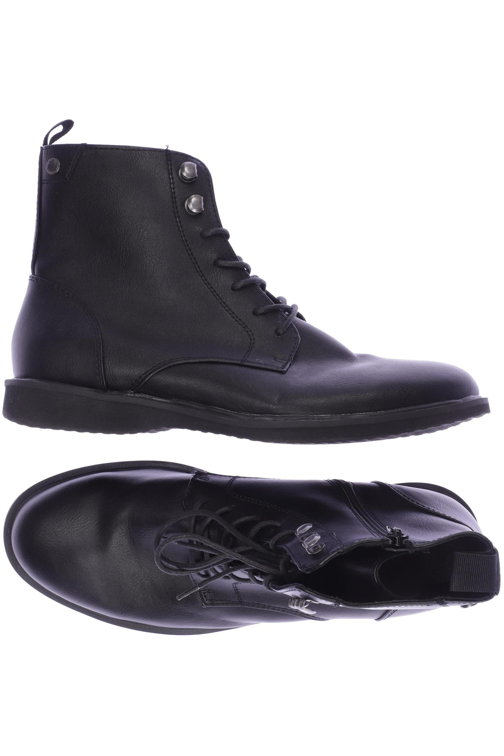 

pier one Herren Stiefel, schwarz, Gr. 42