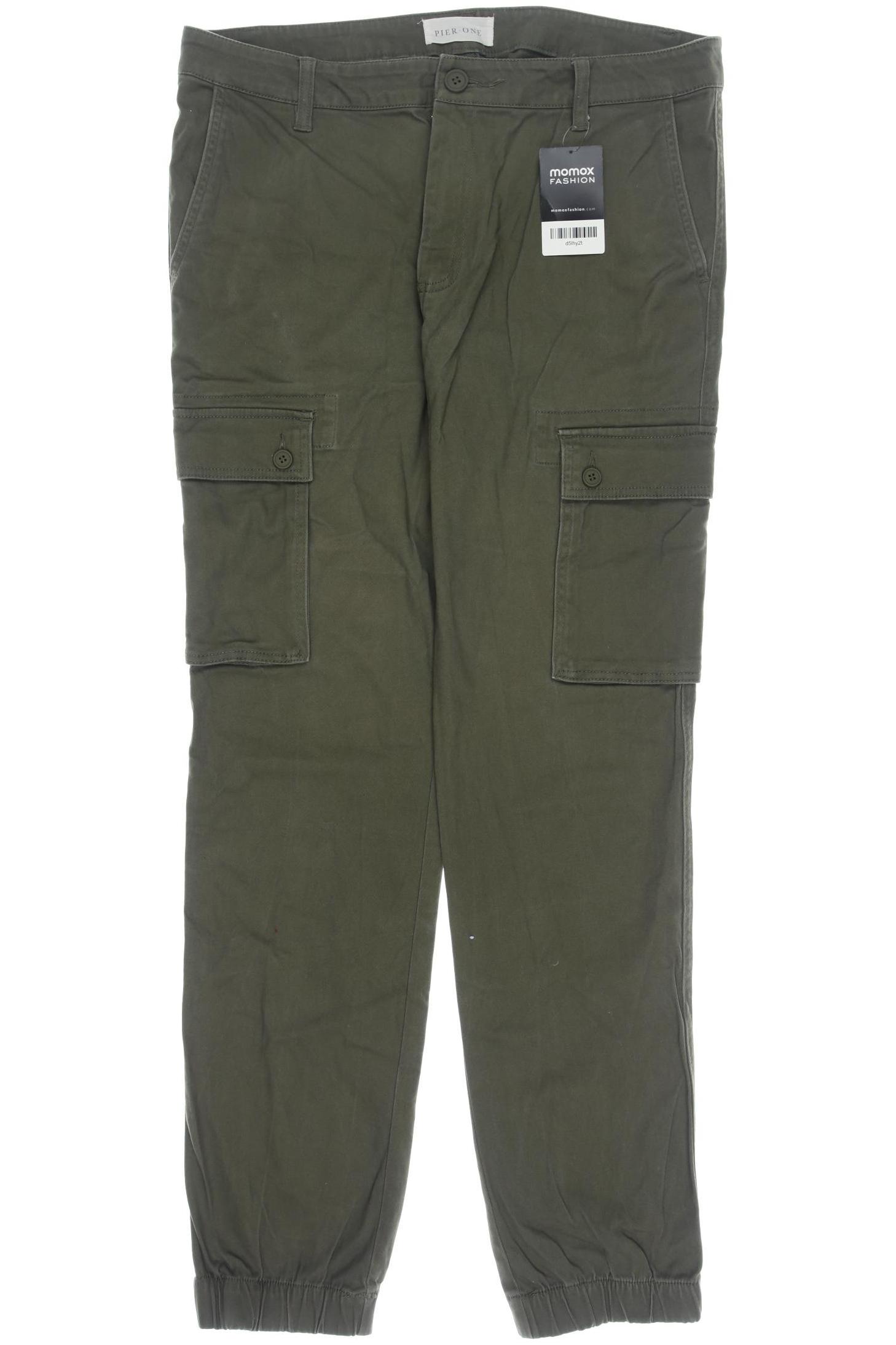 

pier one Herren Jeans, grün, Gr. 33