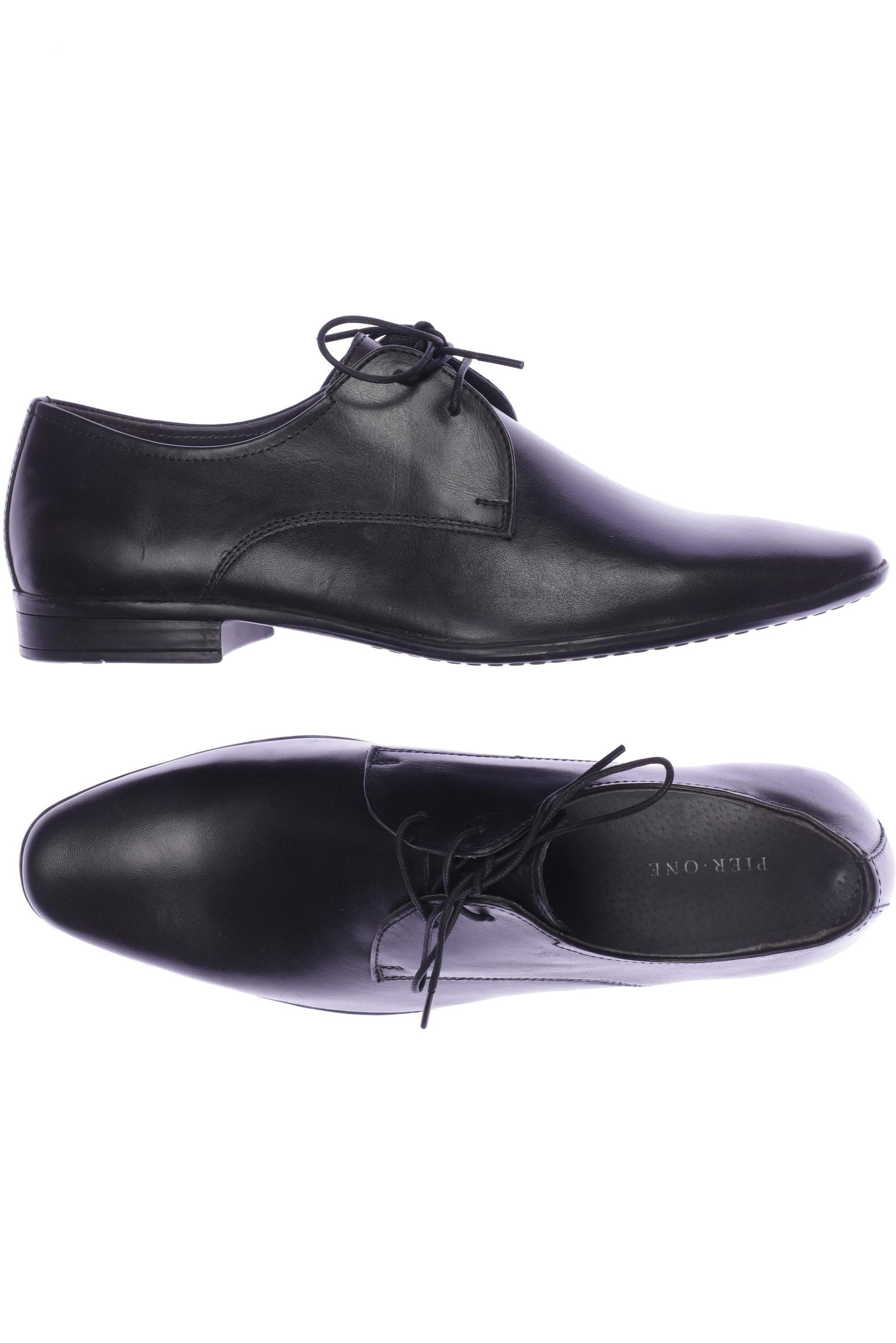 

pier one Herren Halbschuh, schwarz, Gr. 41
