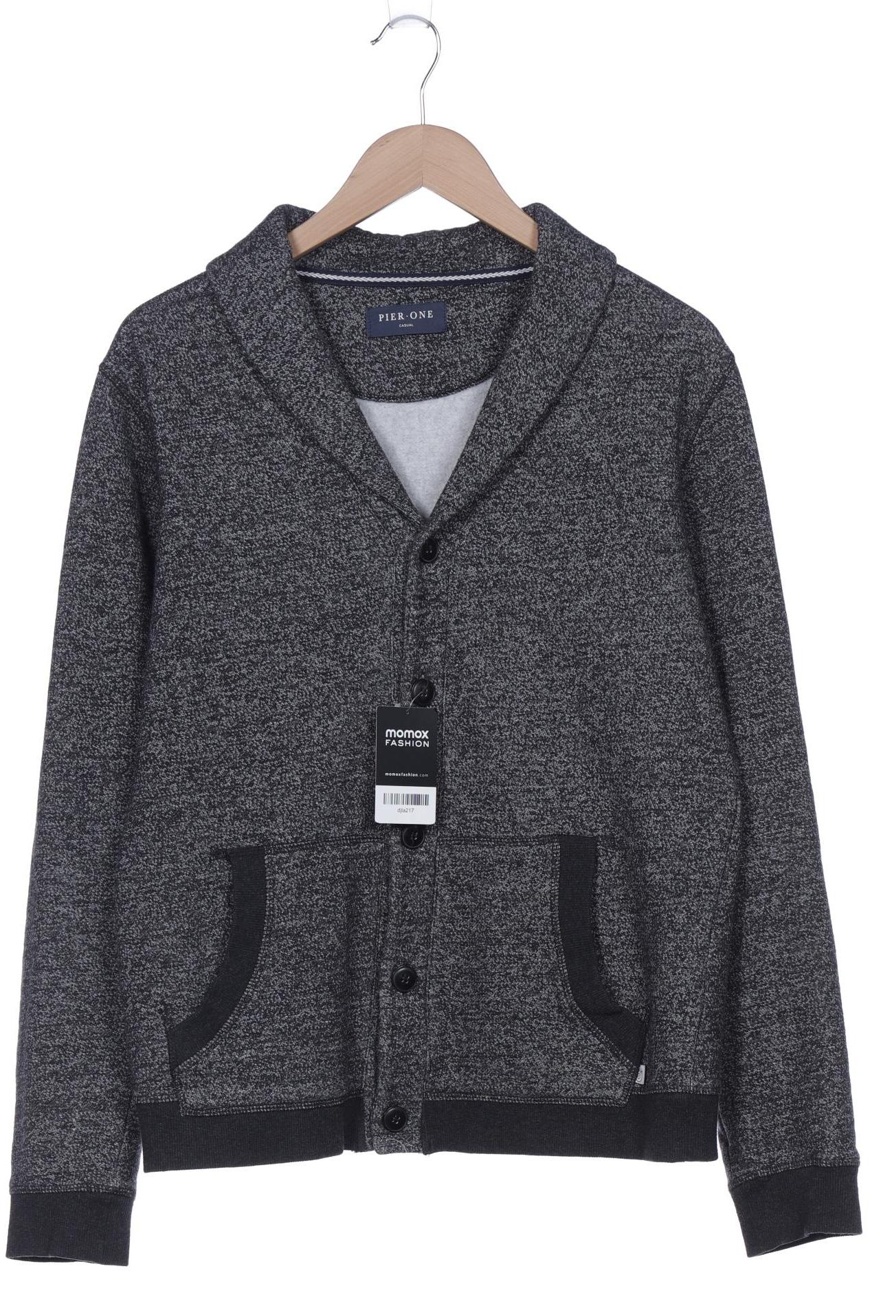 

pier one Herren Sweatshirt, grau, Gr. 48