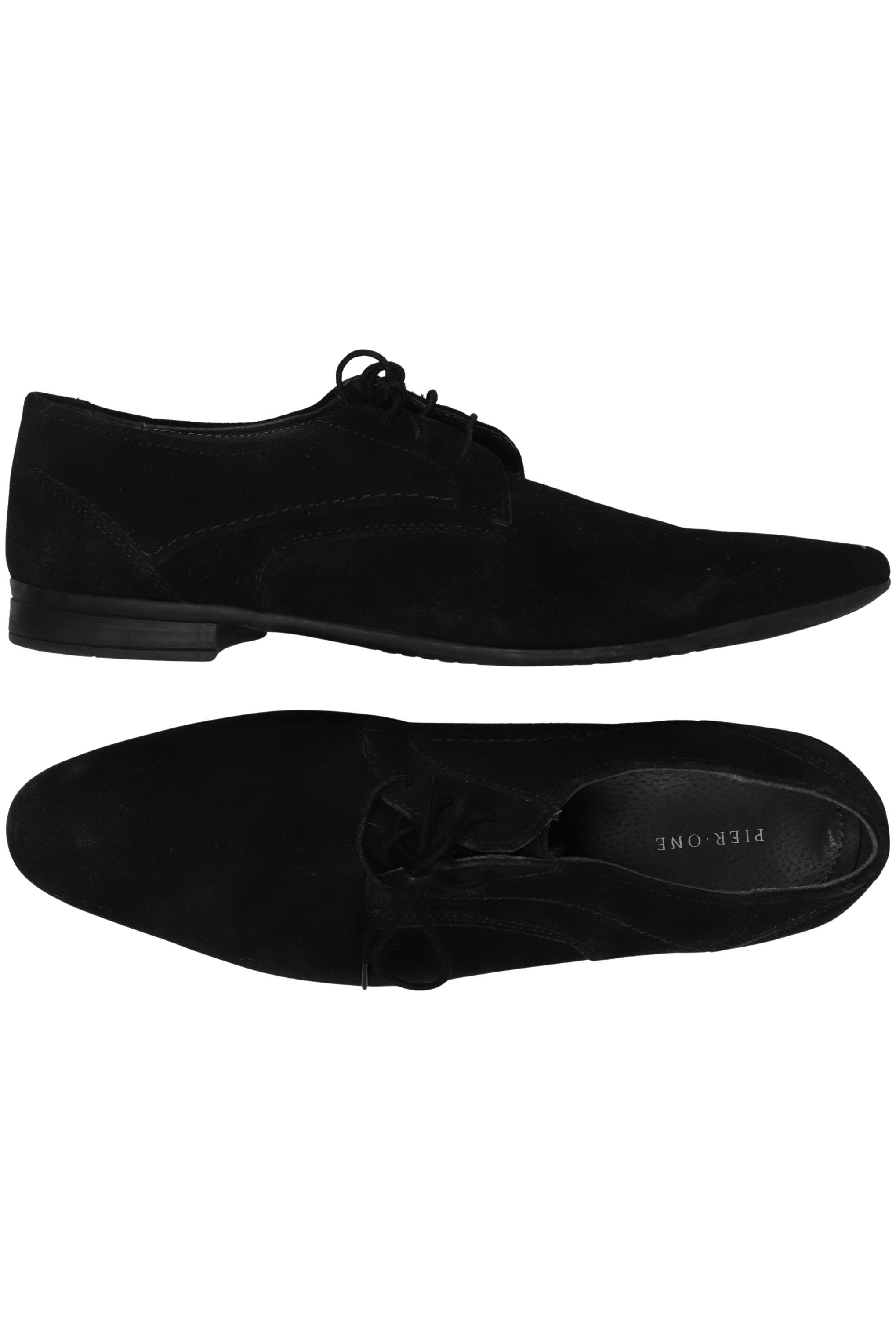 

pier one Herren Halbschuh, schwarz, Gr. 44
