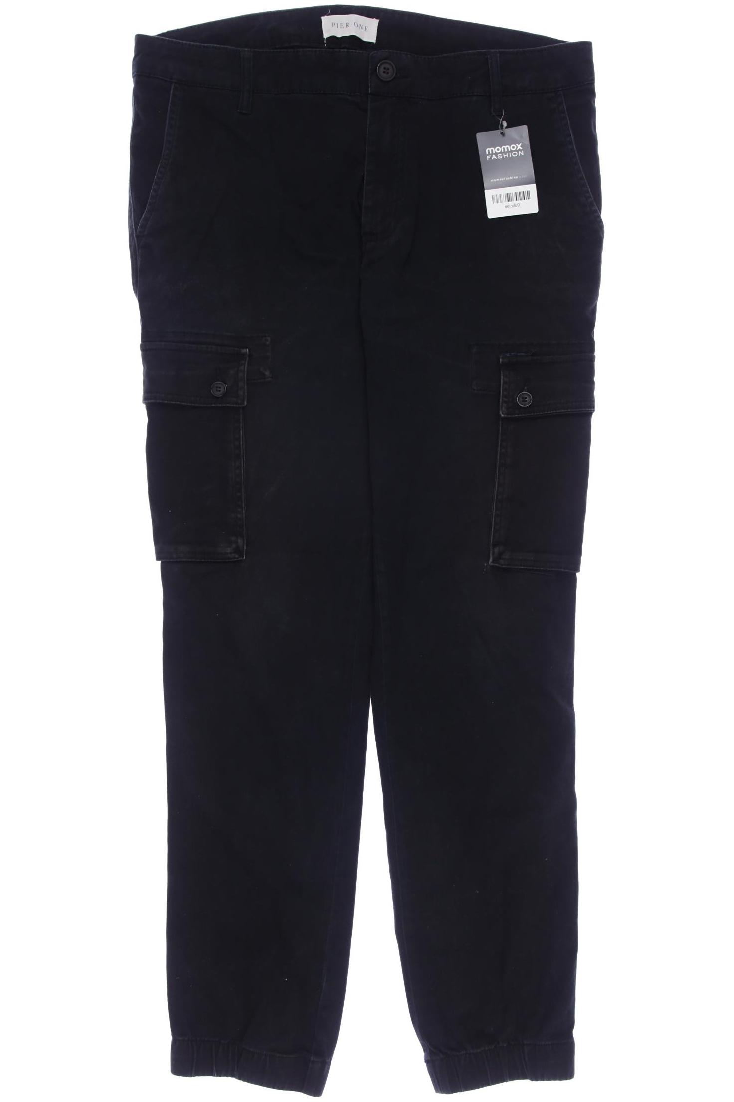 

pier one Herren Jeans, schwarz, Gr. 33