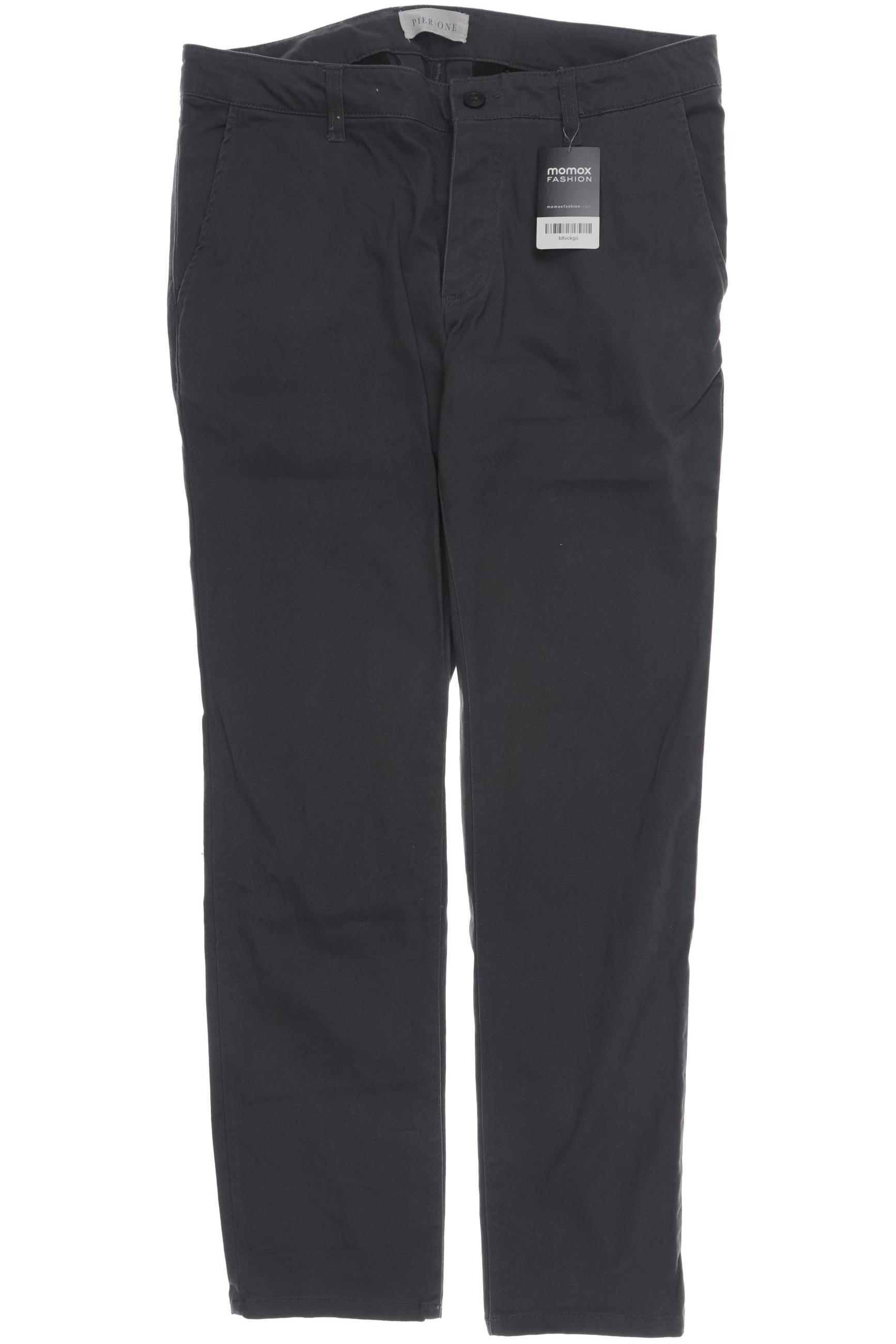 

pier one Herren Stoffhose, grau, Gr. 52