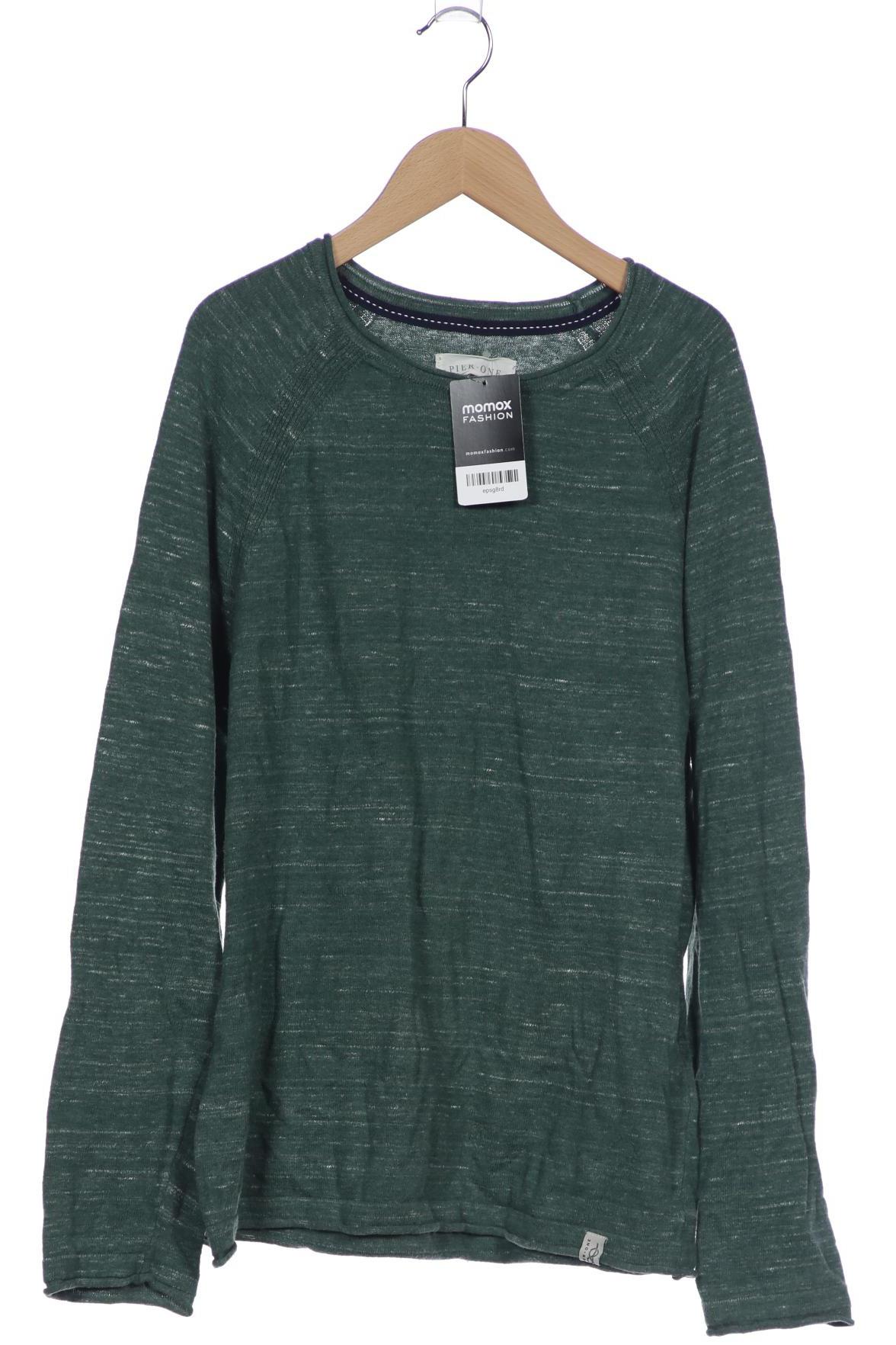 

pier one Herren Pullover, grün, Gr. 48