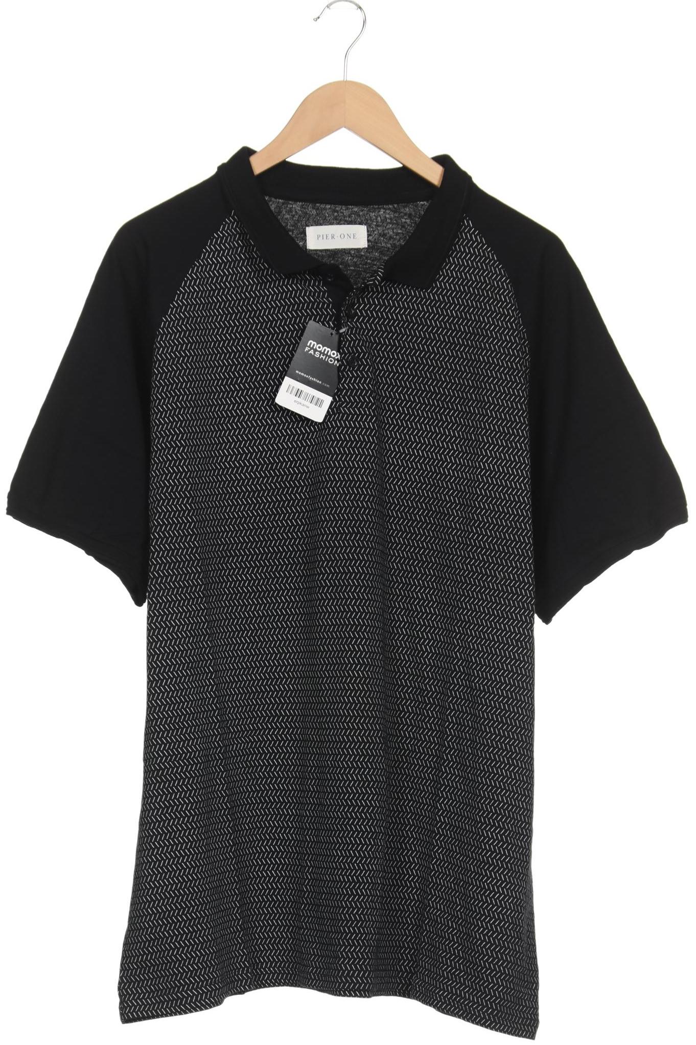 

pier one Herren Poloshirt, schwarz