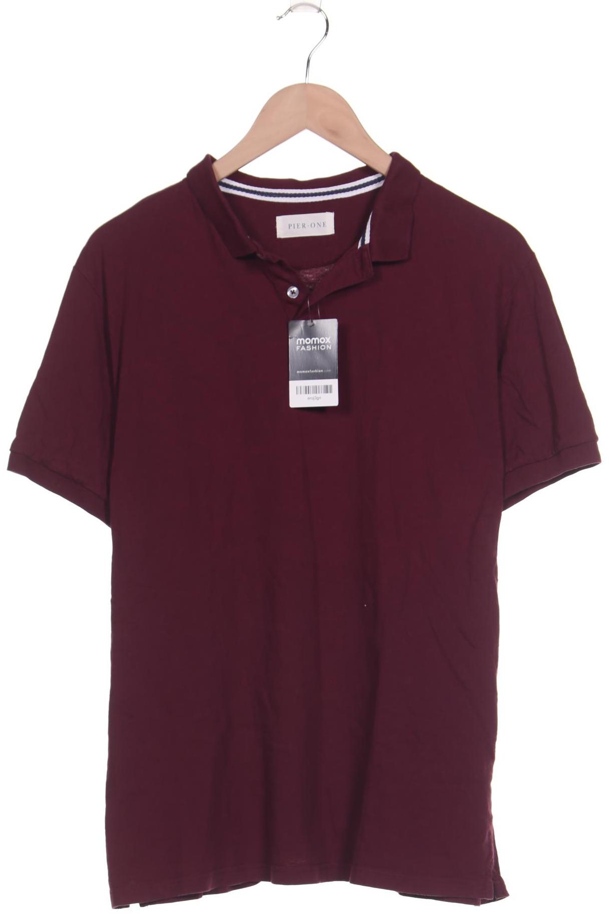 

pier one Herren Poloshirt, bordeaux, Gr. 56