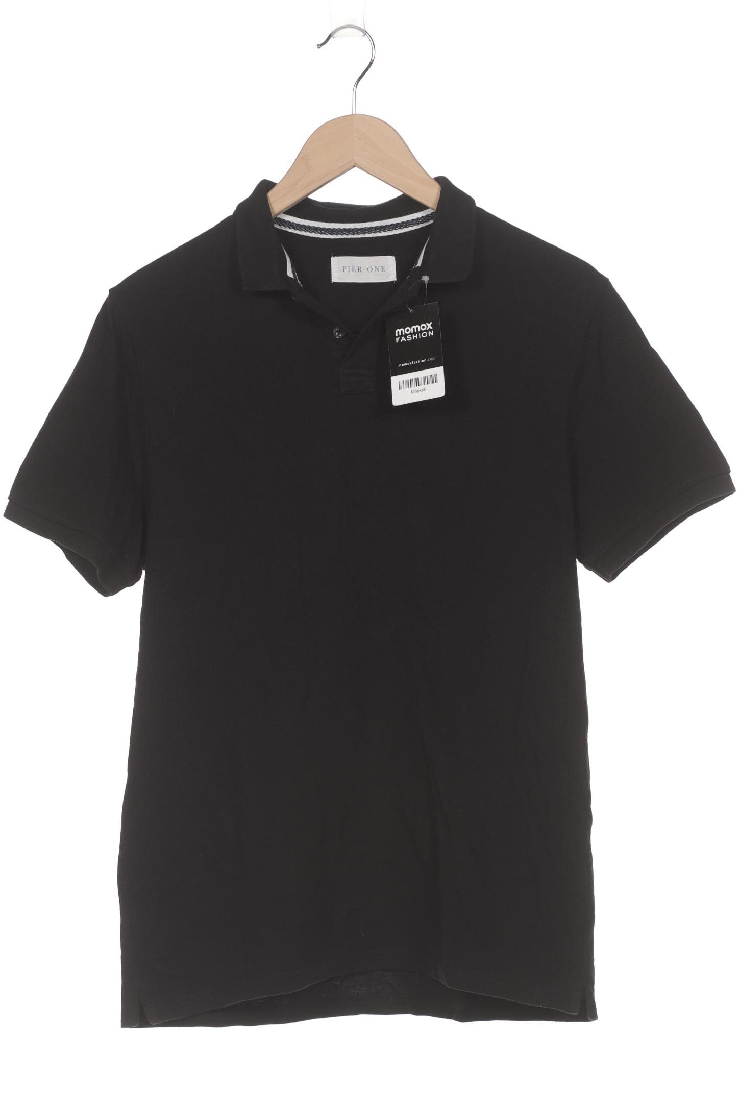 

pier one Herren Poloshirt, schwarz, Gr. 52