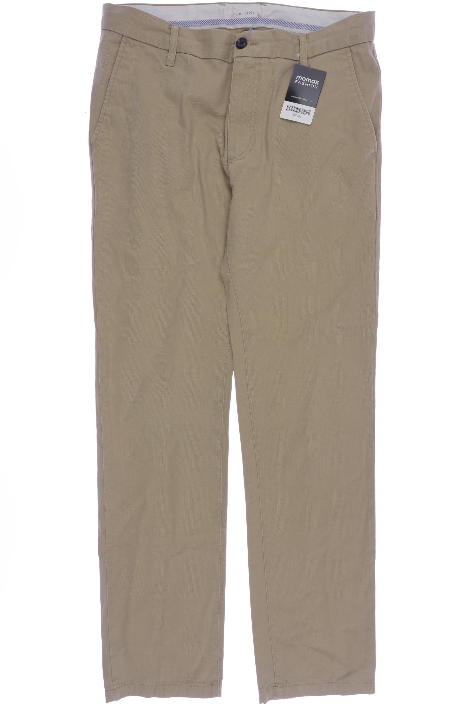 

pier one Herren Stoffhose, beige, Gr. 32