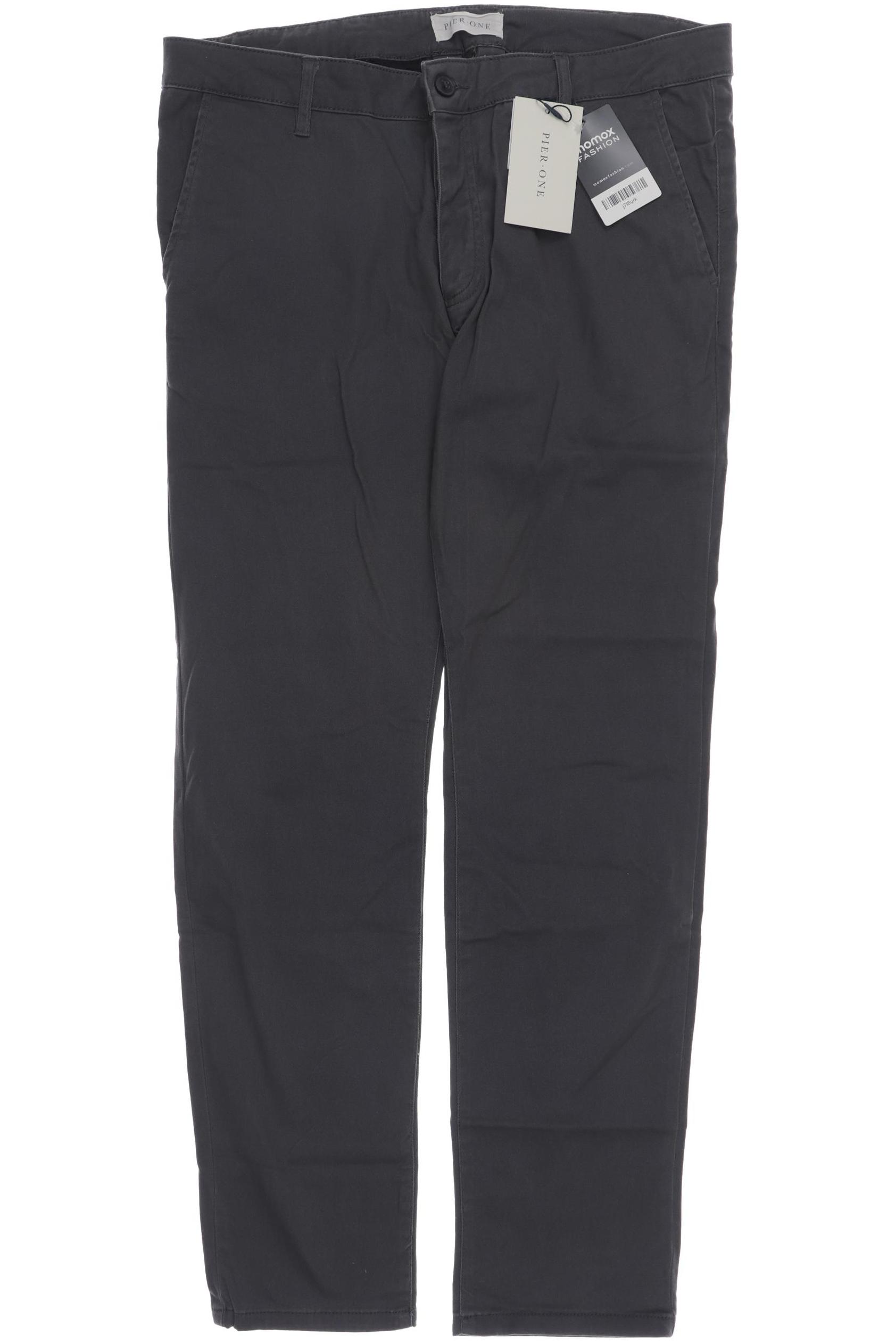 

pier one Herren Stoffhose, grau, Gr. 33