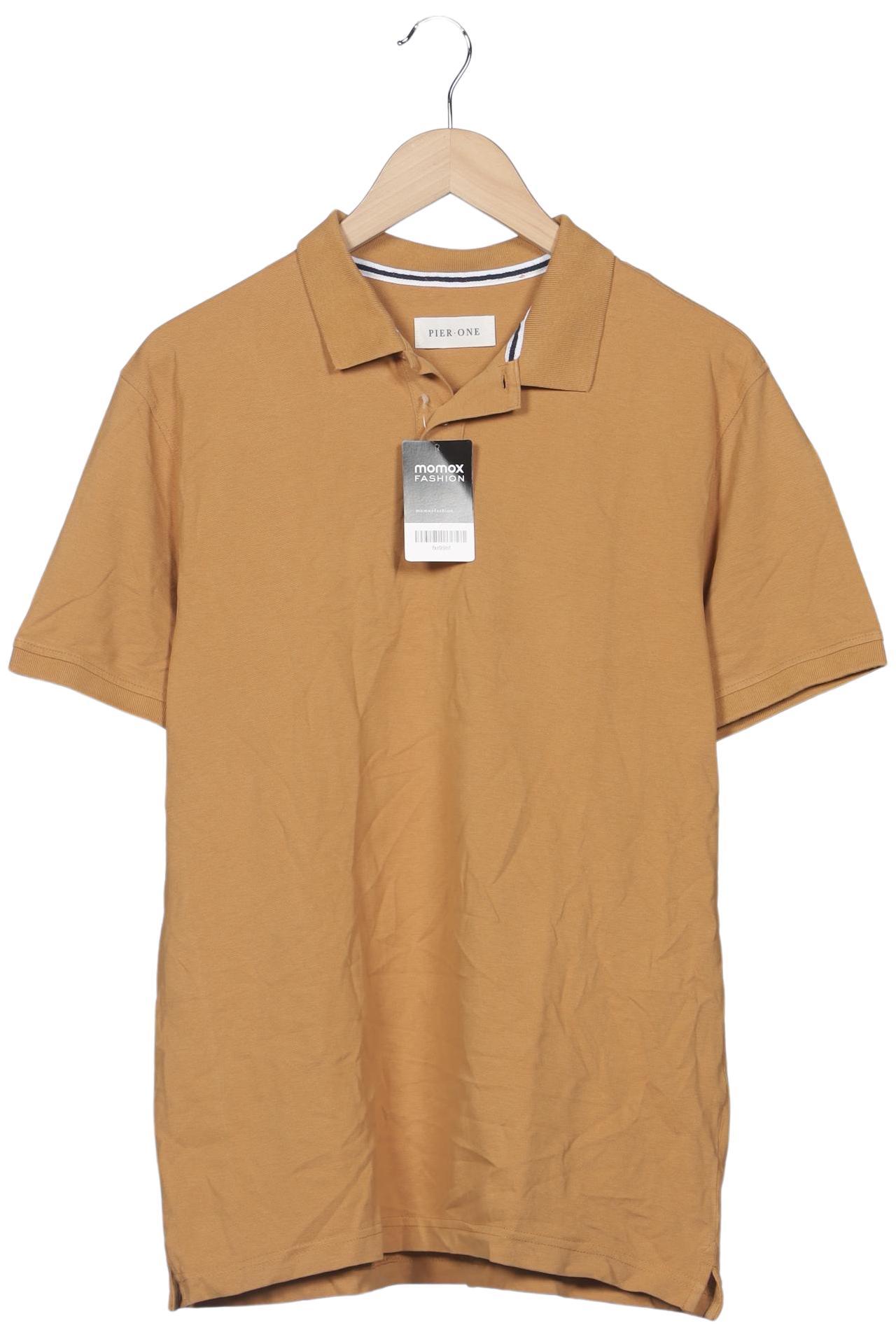 

pier one Herren Poloshirt, braun, Gr. 54