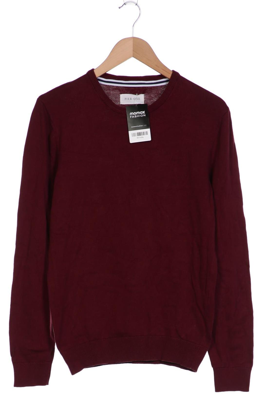 

pier one Herren Pullover, bordeaux, Gr. 48