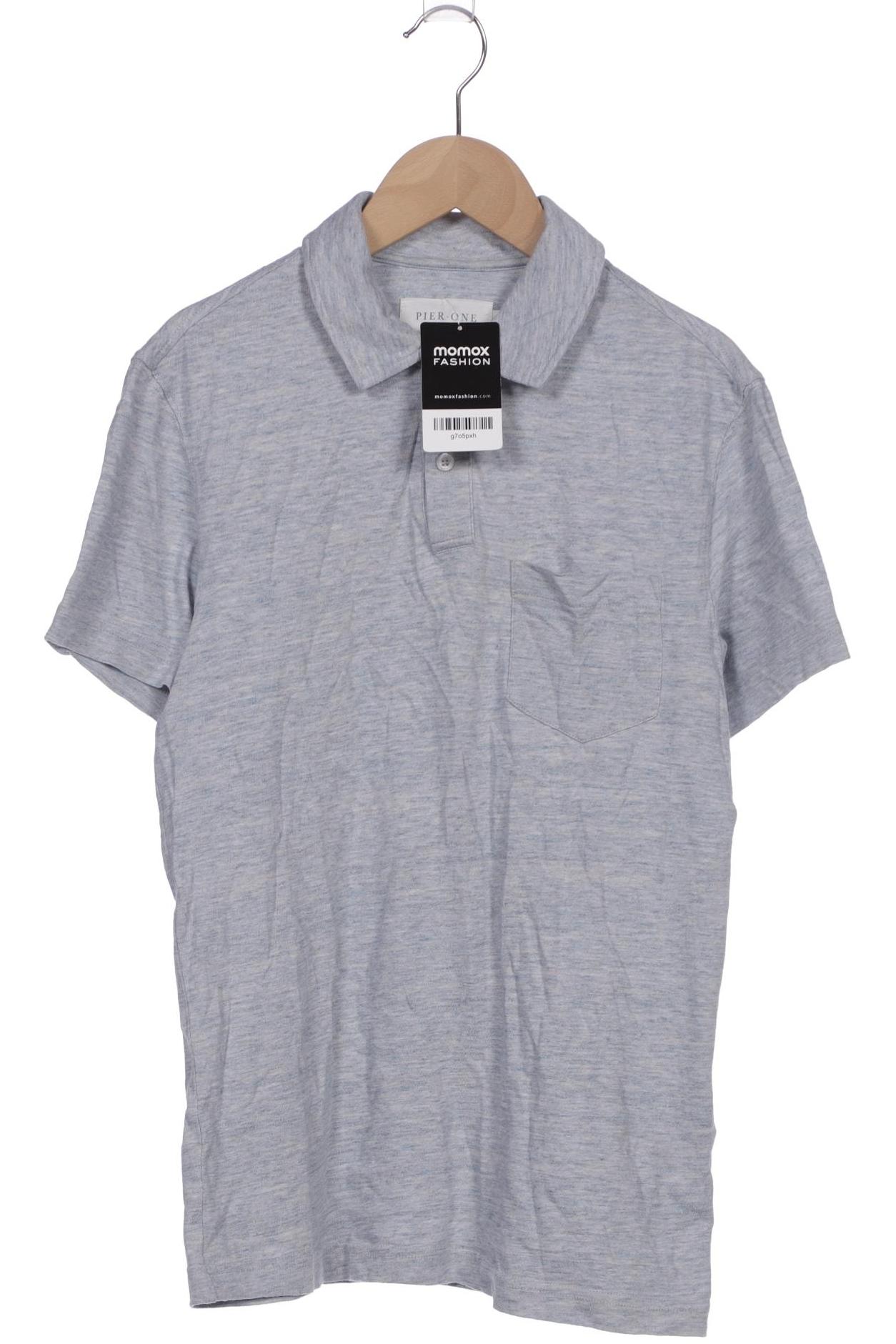 

pier one Herren Poloshirt, hellblau, Gr. 44