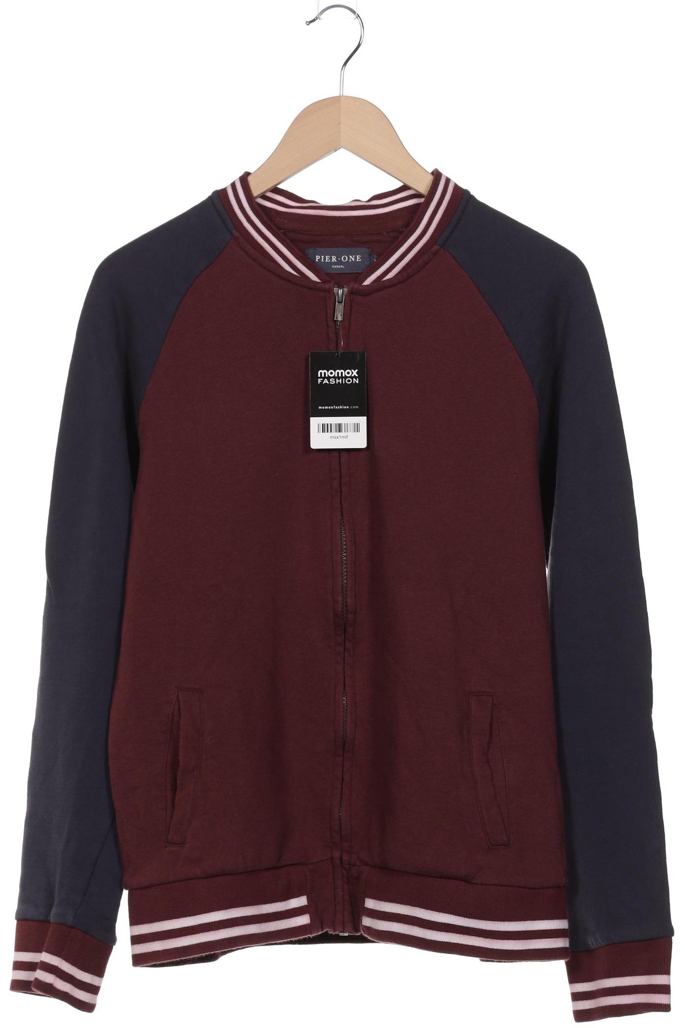 

pier one Herren Sweatshirt, bordeaux, Gr. 52