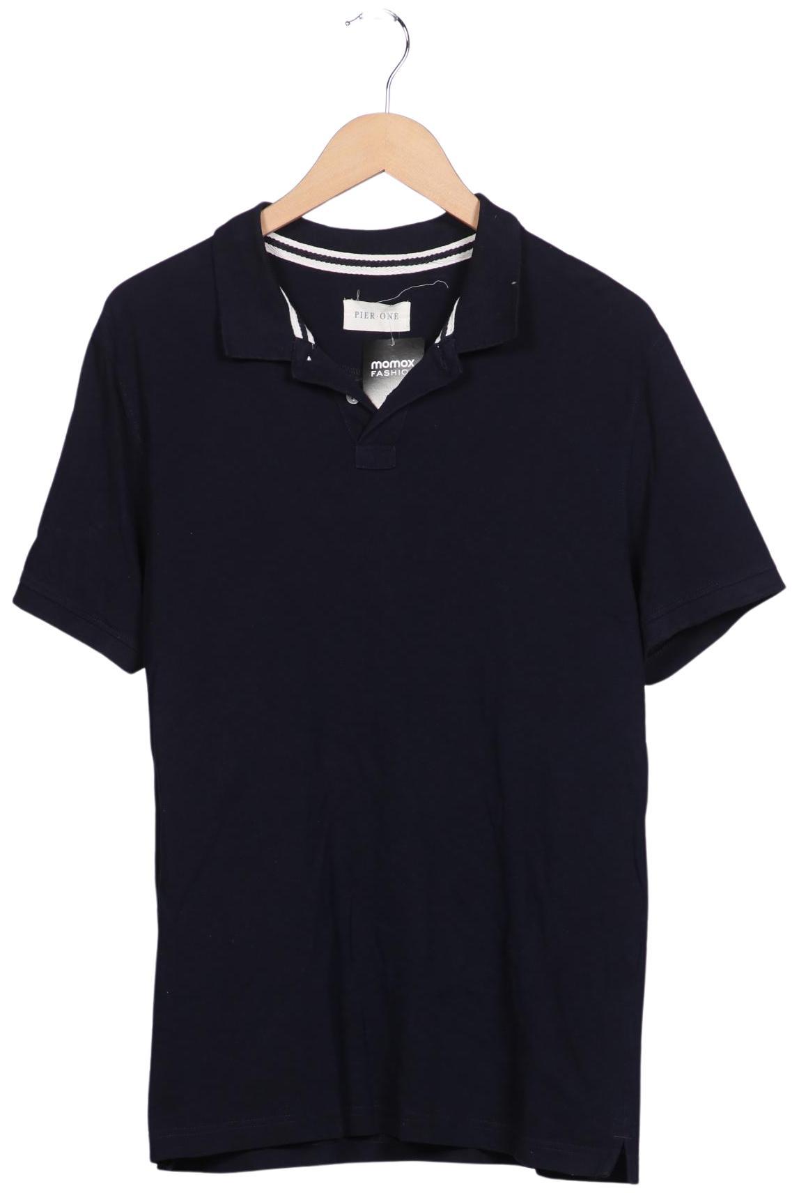 

pier one Herren Poloshirt, marineblau, Gr. 54