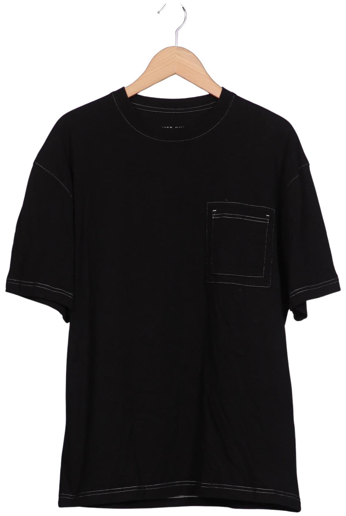 

pier one Herren T-Shirt, schwarz, Gr. 48