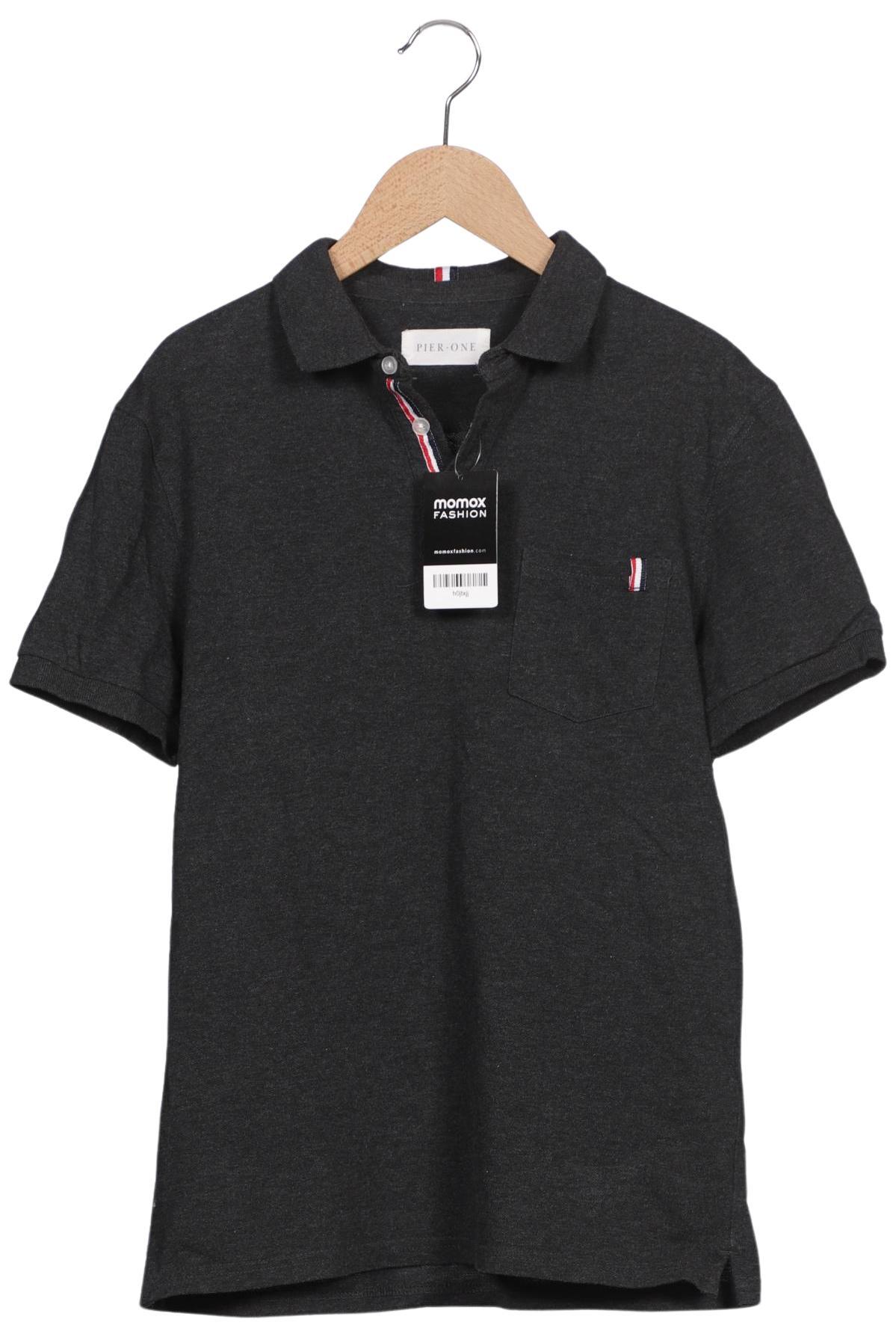 

pier one Herren Poloshirt, grau, Gr. 46