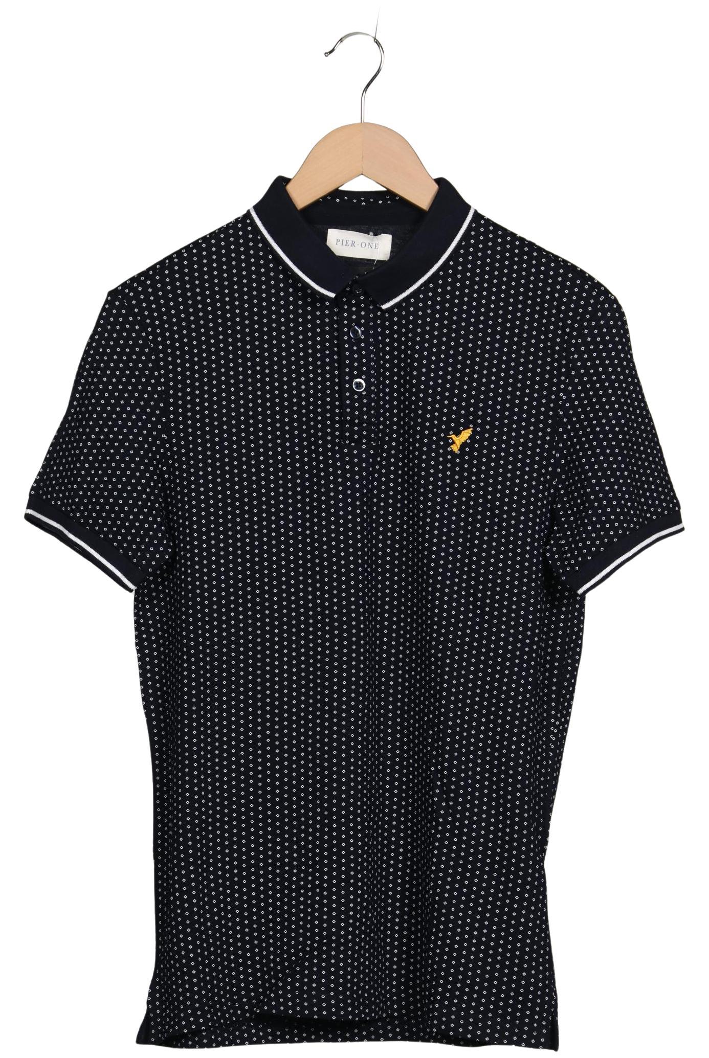 

pier one Herren Poloshirt, marineblau, Gr. 46
