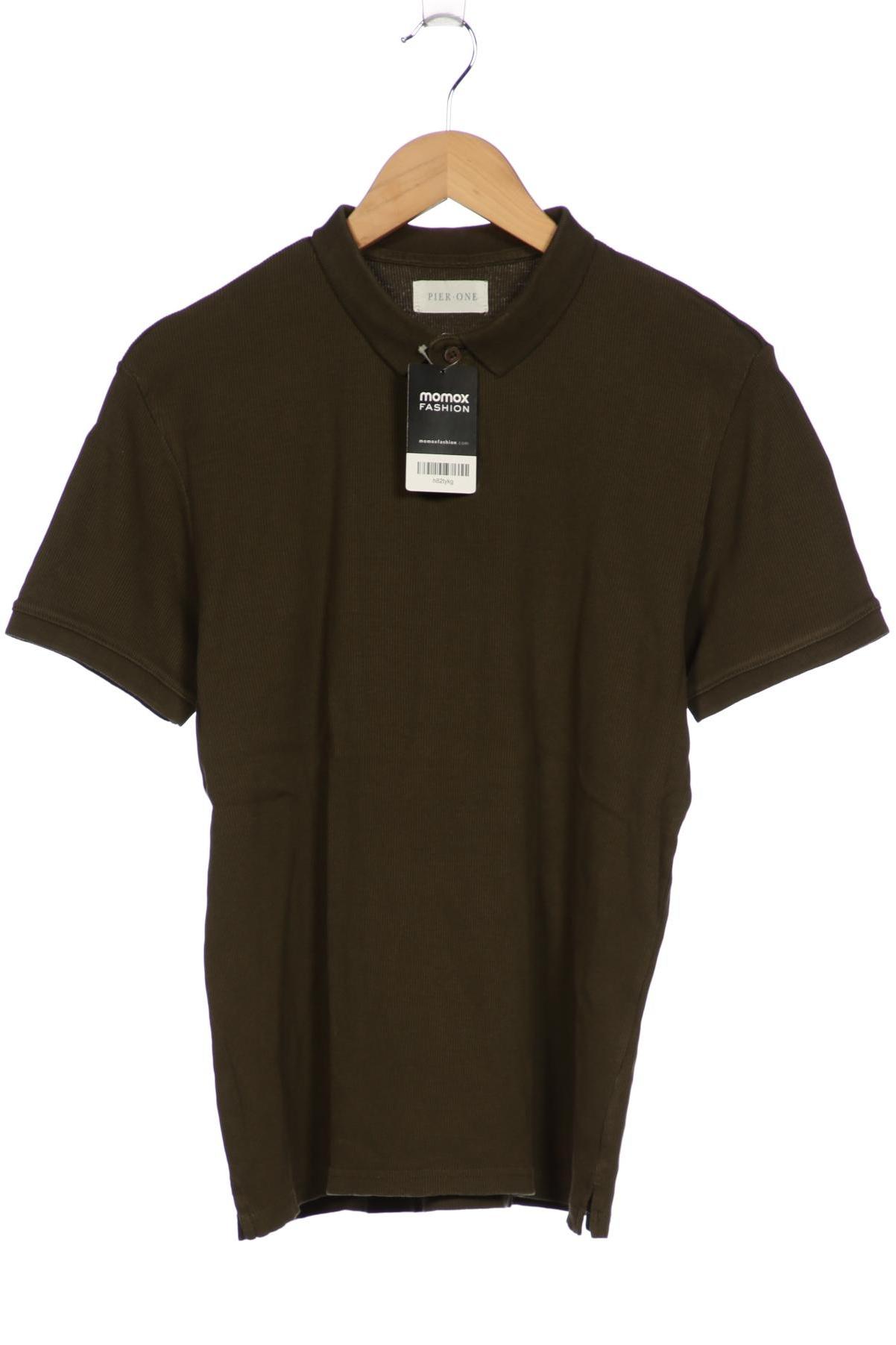 

pier one Herren Poloshirt, grün, Gr. 46