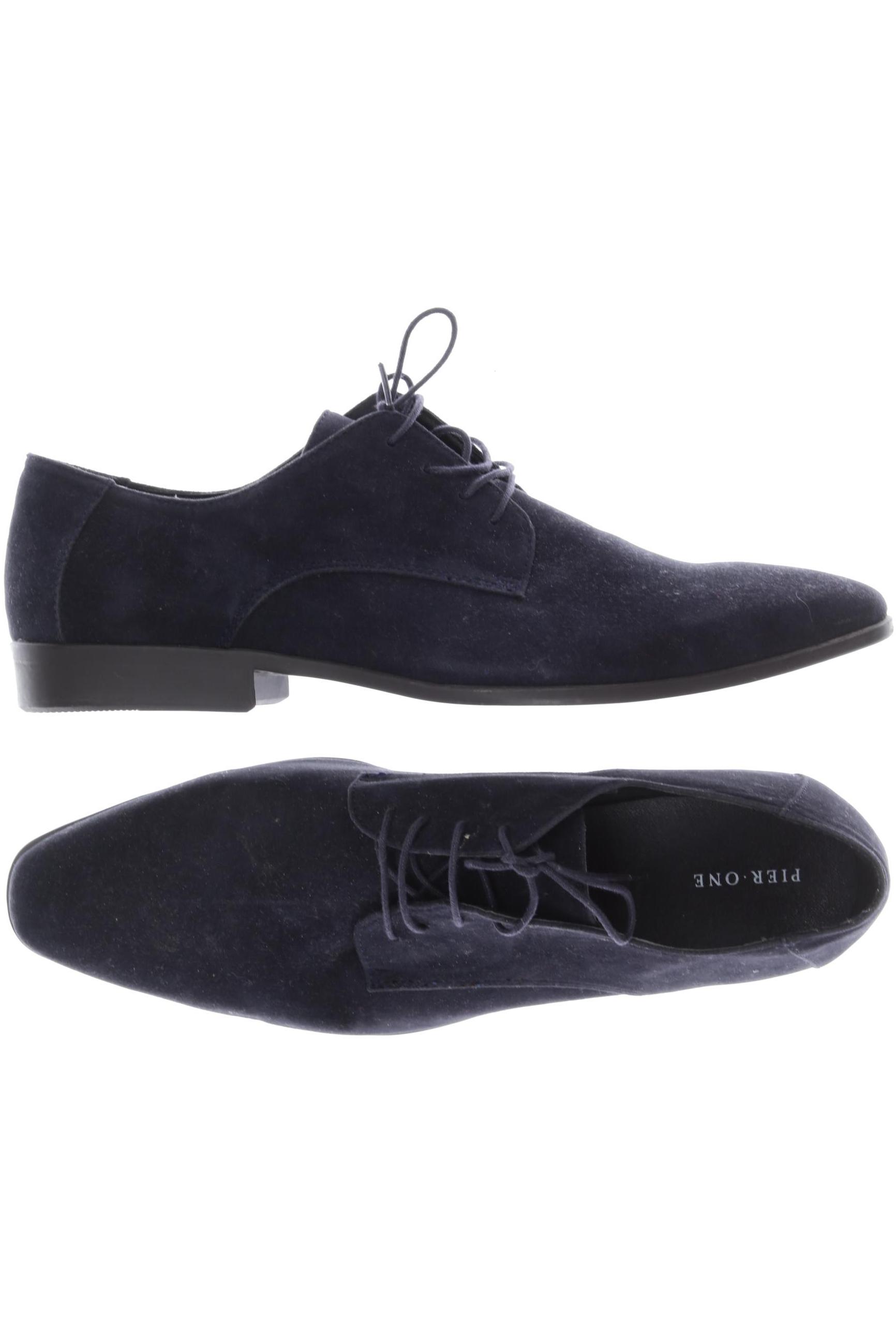 

pier one Herren Halbschuh, schwarz, Gr. 45