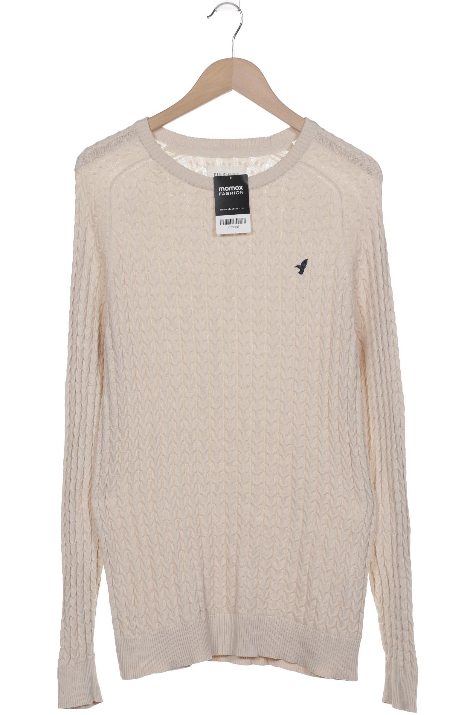 

pier one Herren Pullover, beige, Gr. 48