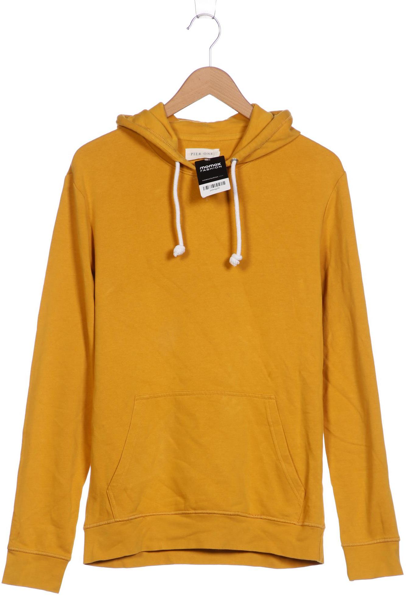 

pier one Herren Kapuzenpullover, gelb, Gr. 48