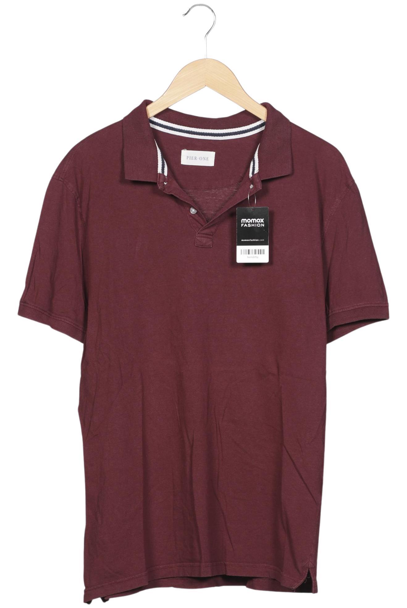 

pier one Herren Poloshirt, bordeaux, Gr. 54