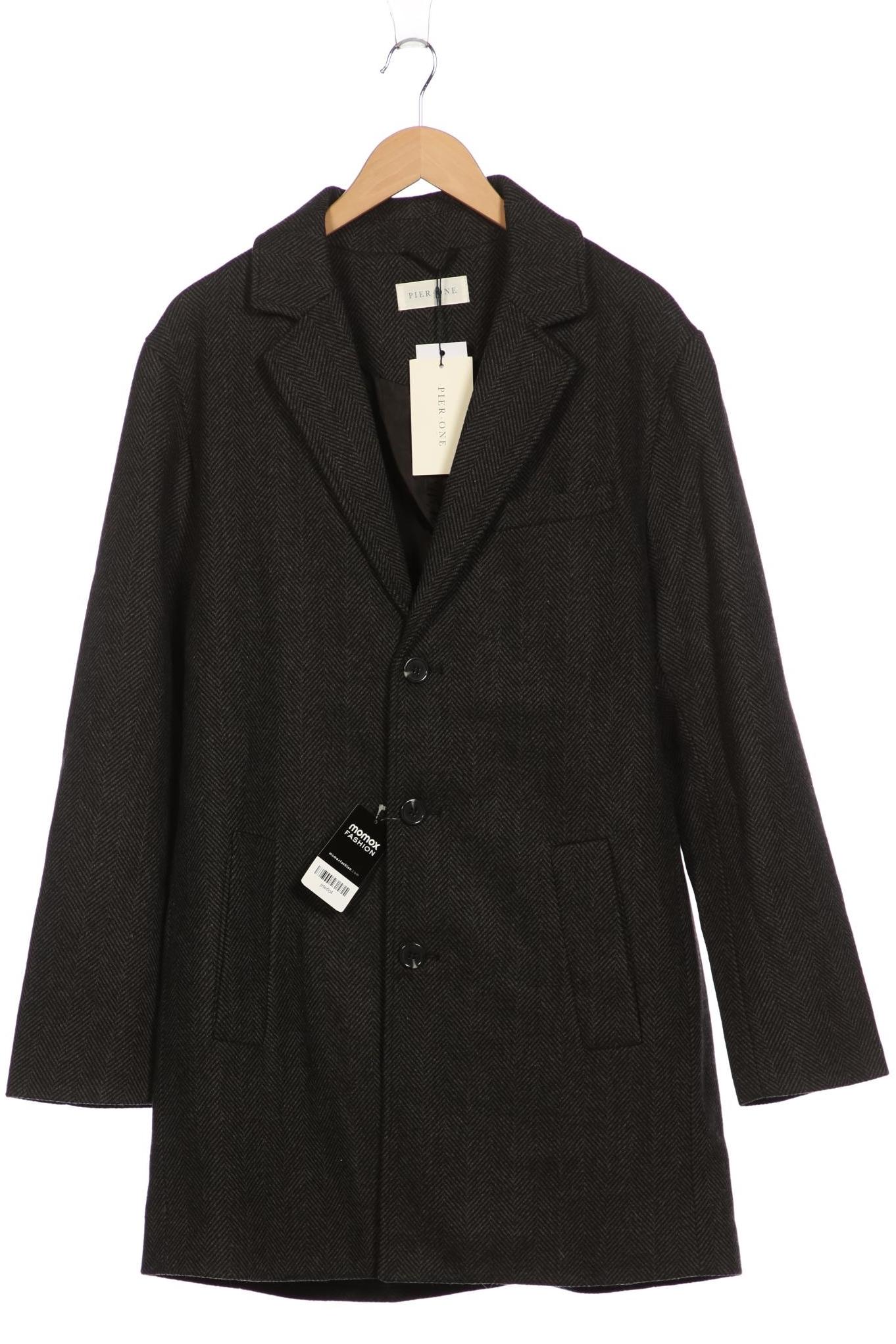 

pier one Herren Mantel, grau, Gr. 52