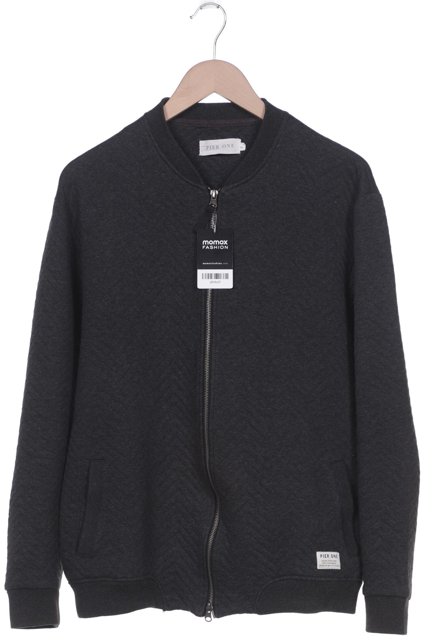 

pier one Herren Sweatshirt, grau, Gr. 54