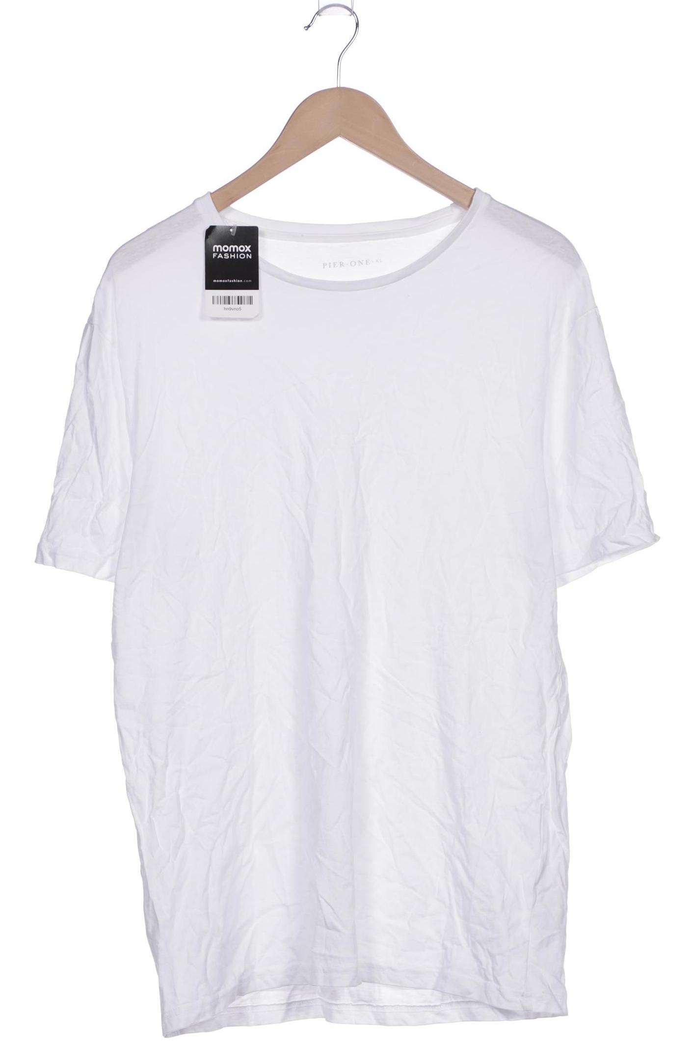 

pier one Herren T-Shirt, weiß, Gr. 54