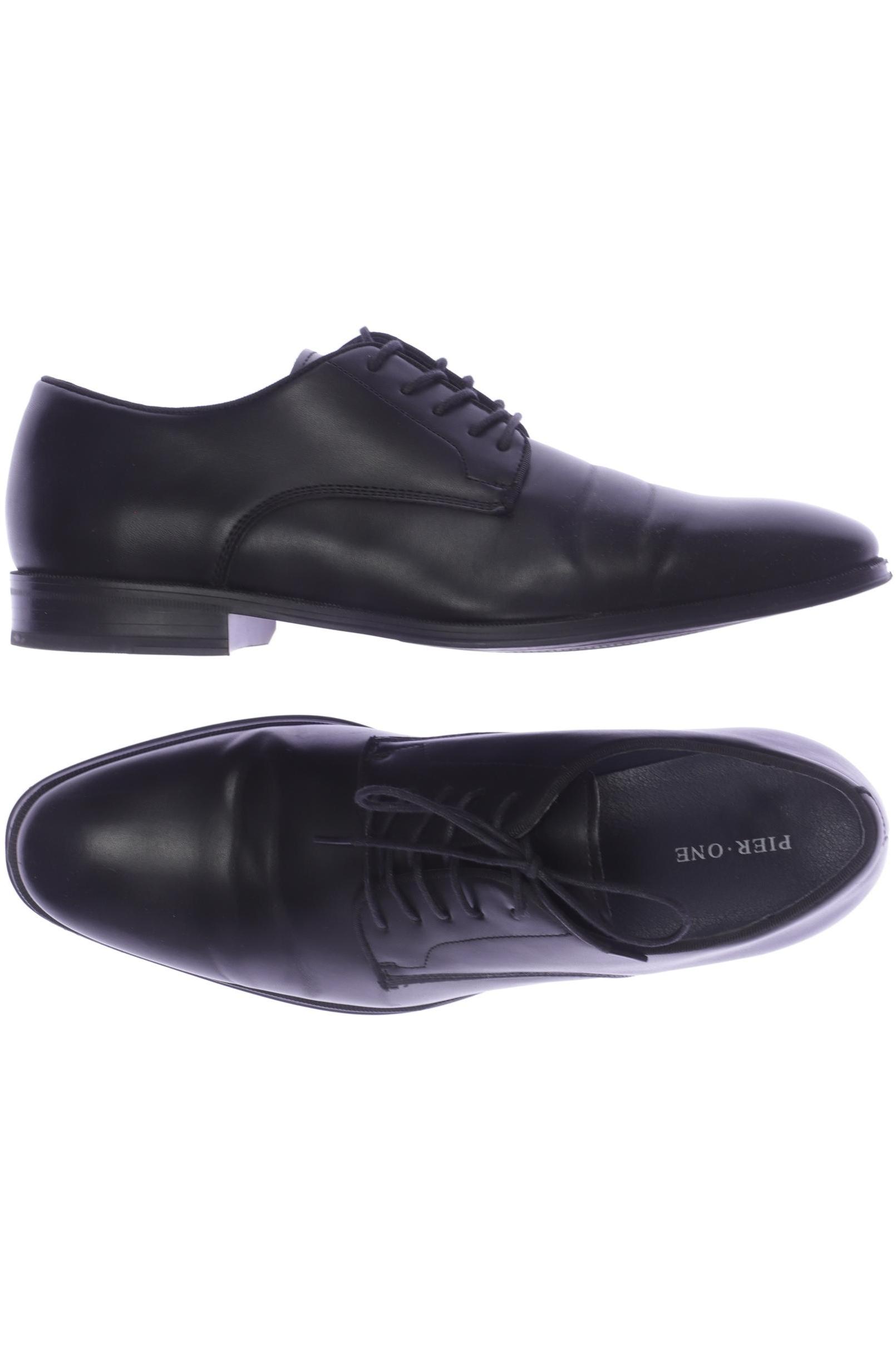 

pier one Herren Halbschuh, schwarz, Gr. 42