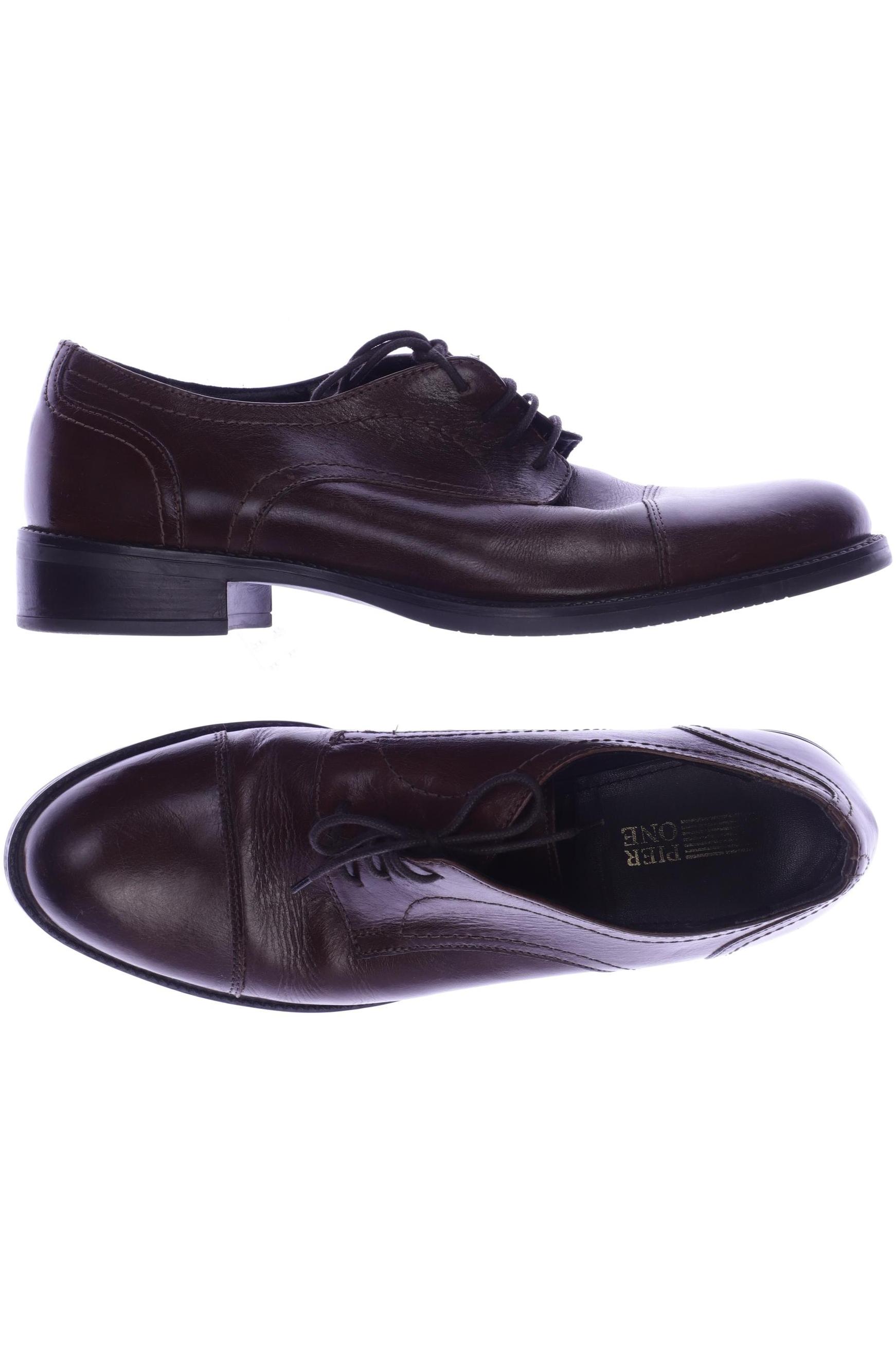 

pier one Herren Halbschuh, braun, Gr. 42