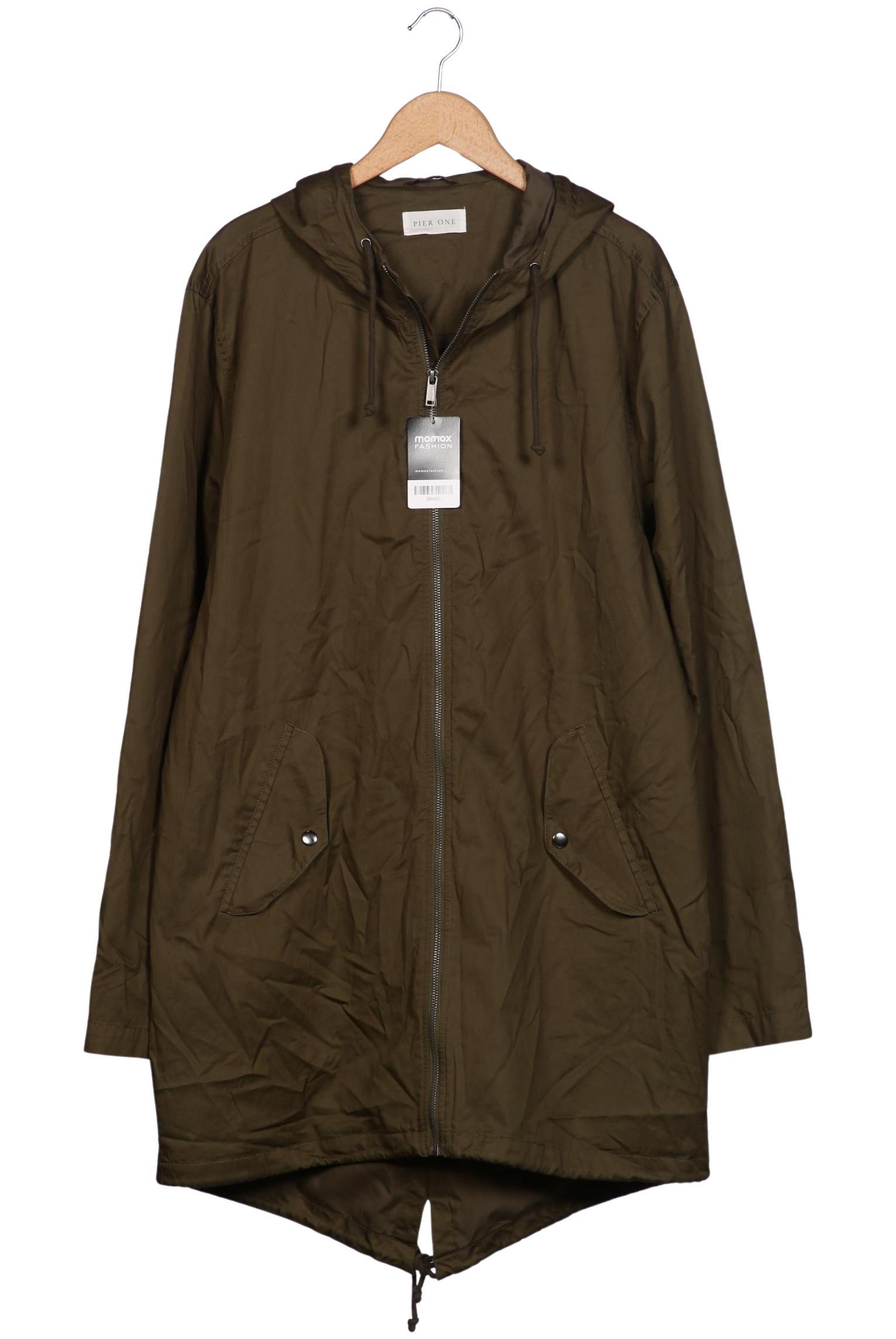 Thumbnail - pier one Herren Mantel, grün, Gr. 56