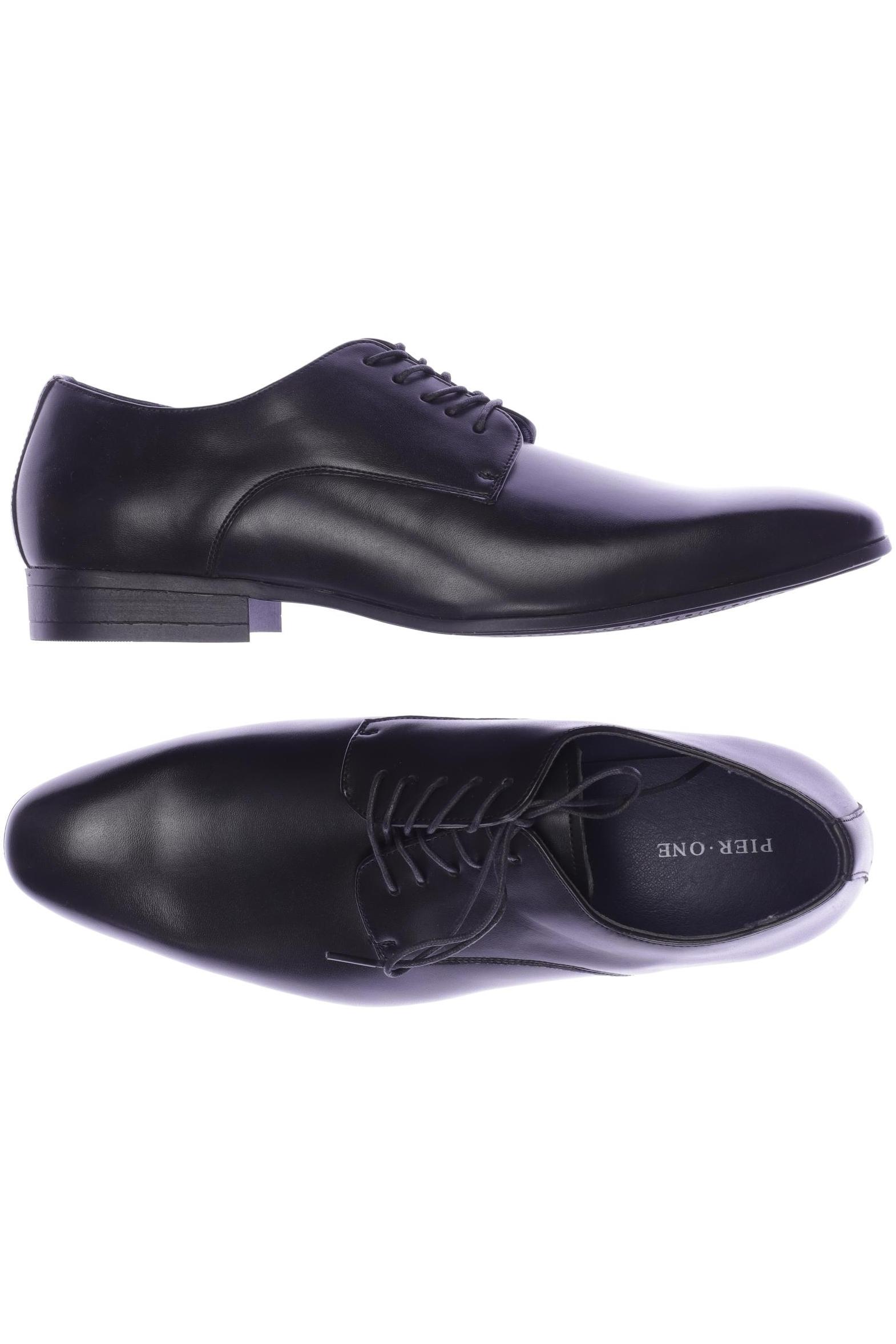 

pier one Herren Halbschuh, schwarz, Gr. 43