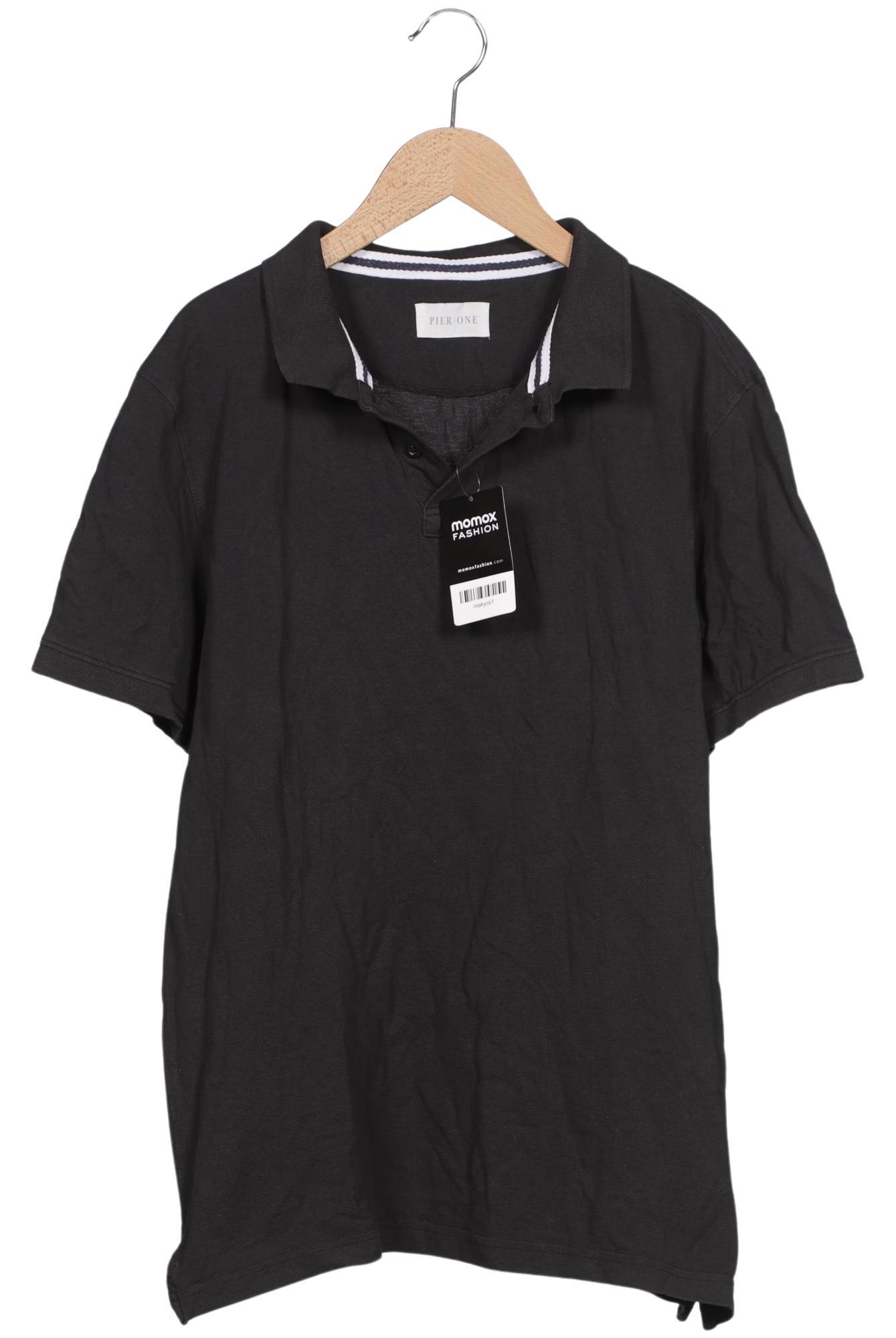 

pier one Herren Poloshirt, schwarz, Gr. 54