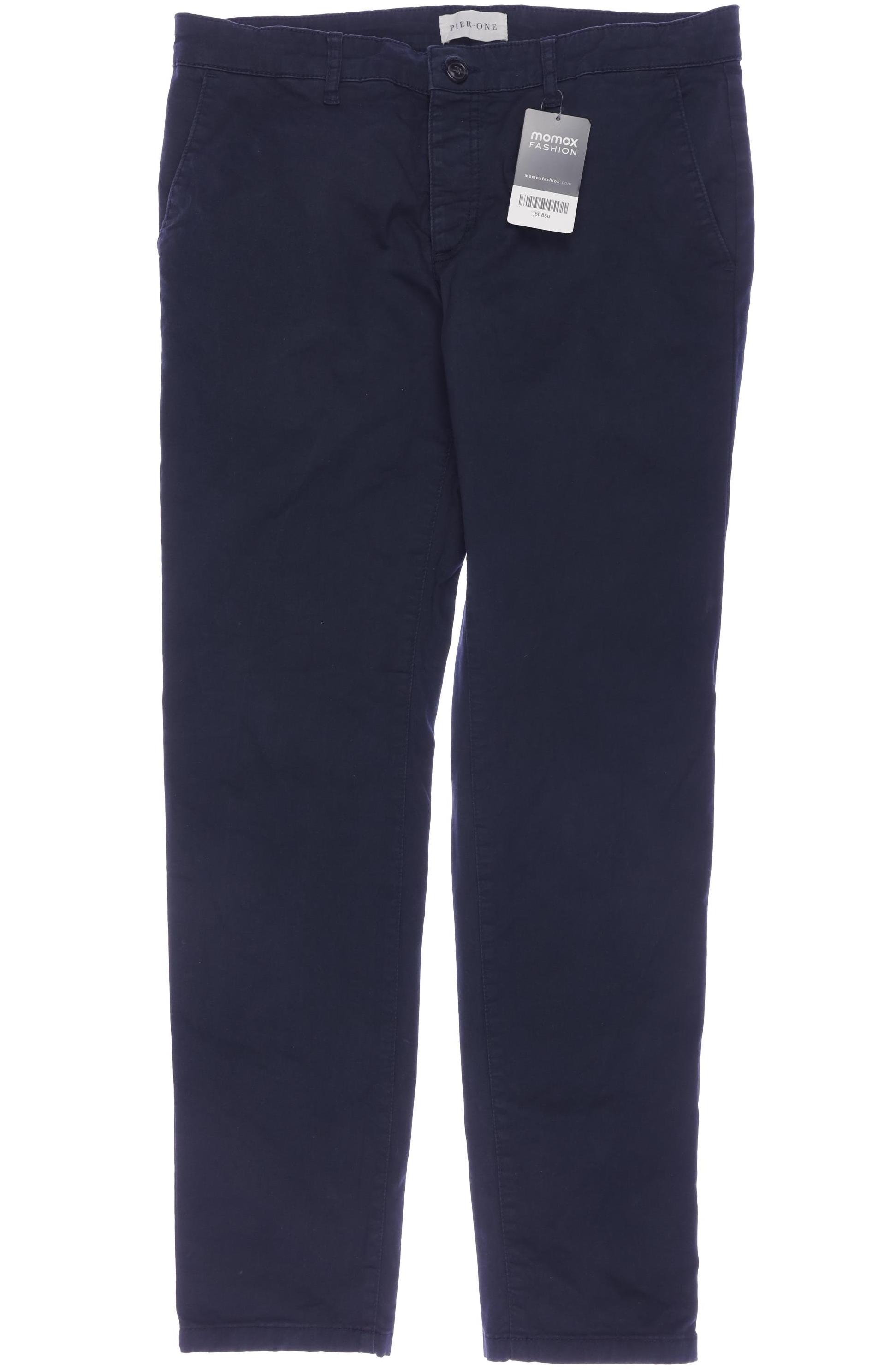 

pier one Herren Stoffhose, marineblau, Gr. 32