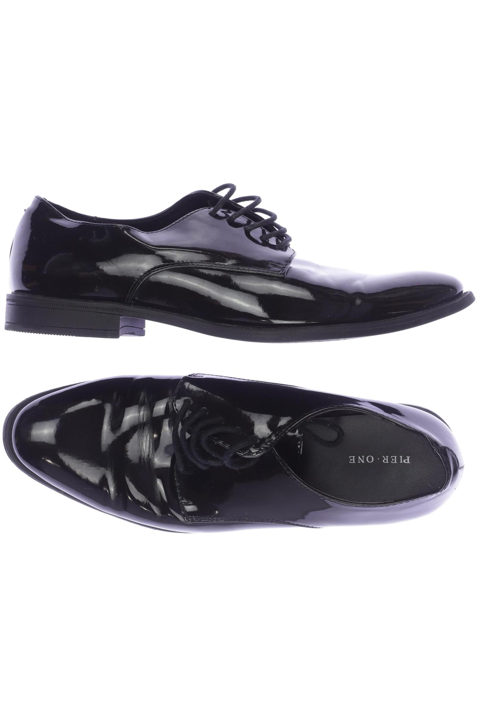

pier one Herren Halbschuh, schwarz, Gr. 43